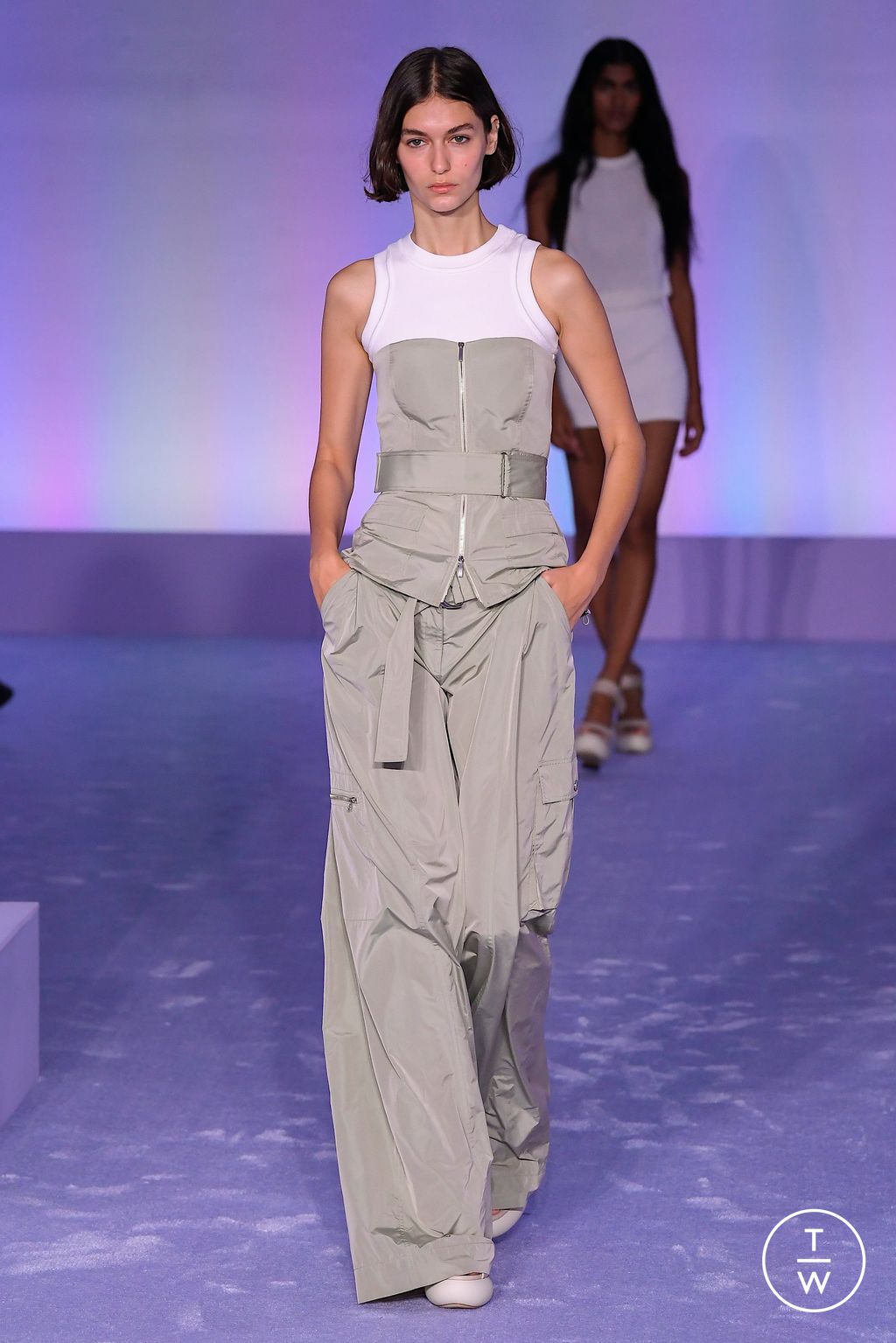 Fashion Week New York Spring/Summer 2023 look 21 de la collection Brandon Maxwell womenswear