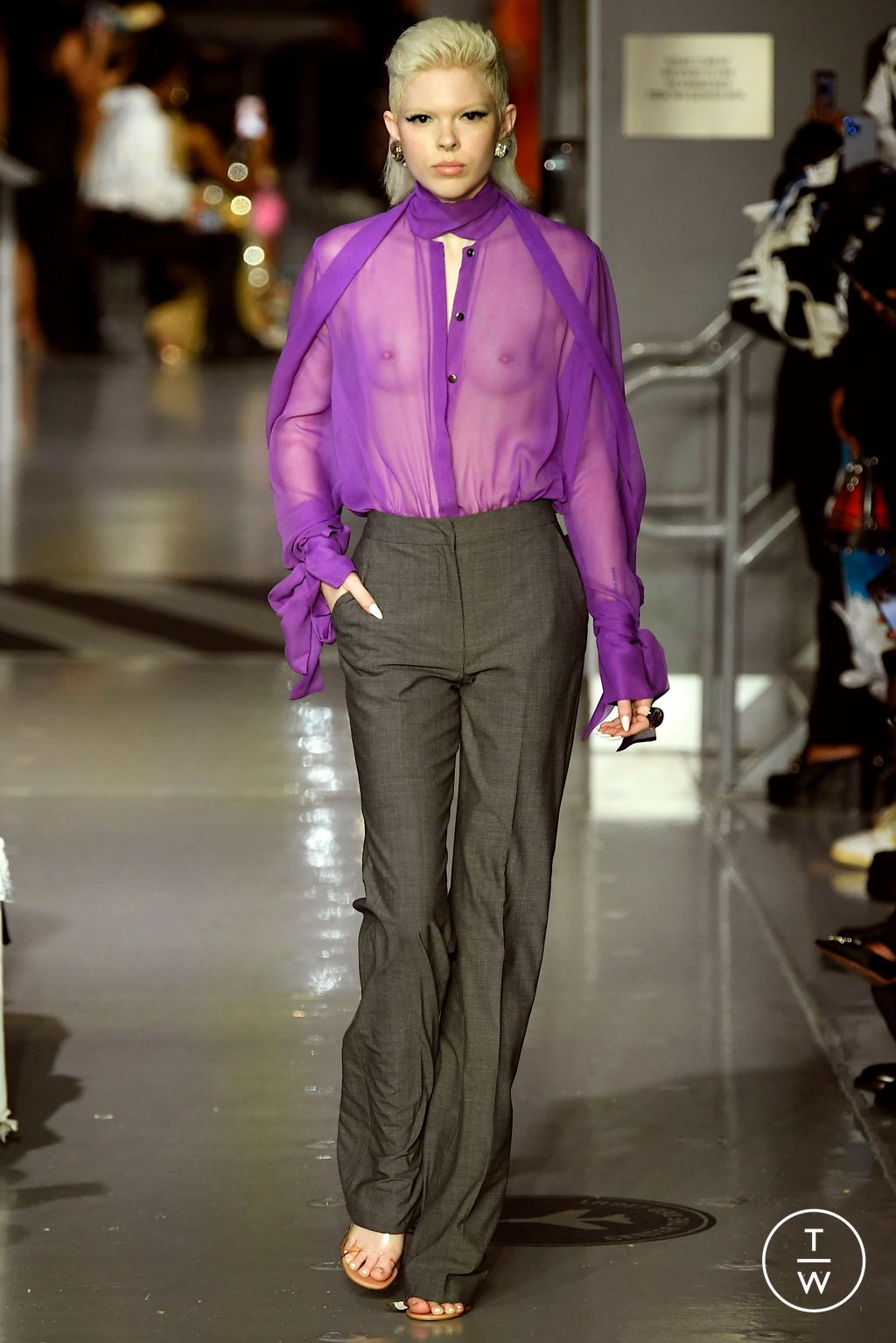 Fashion Week New York Spring/Summer 2023 look 18 from the LaQuan Smith collection womenswear