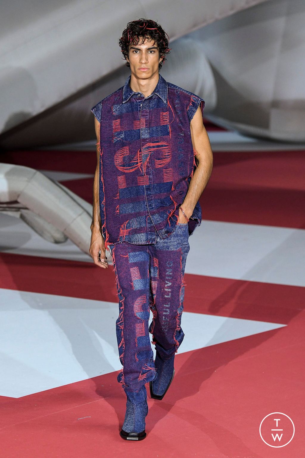 Fashion Week Milan Spring/Summer 2023 look 63 from the DIESEL collection womenswear
