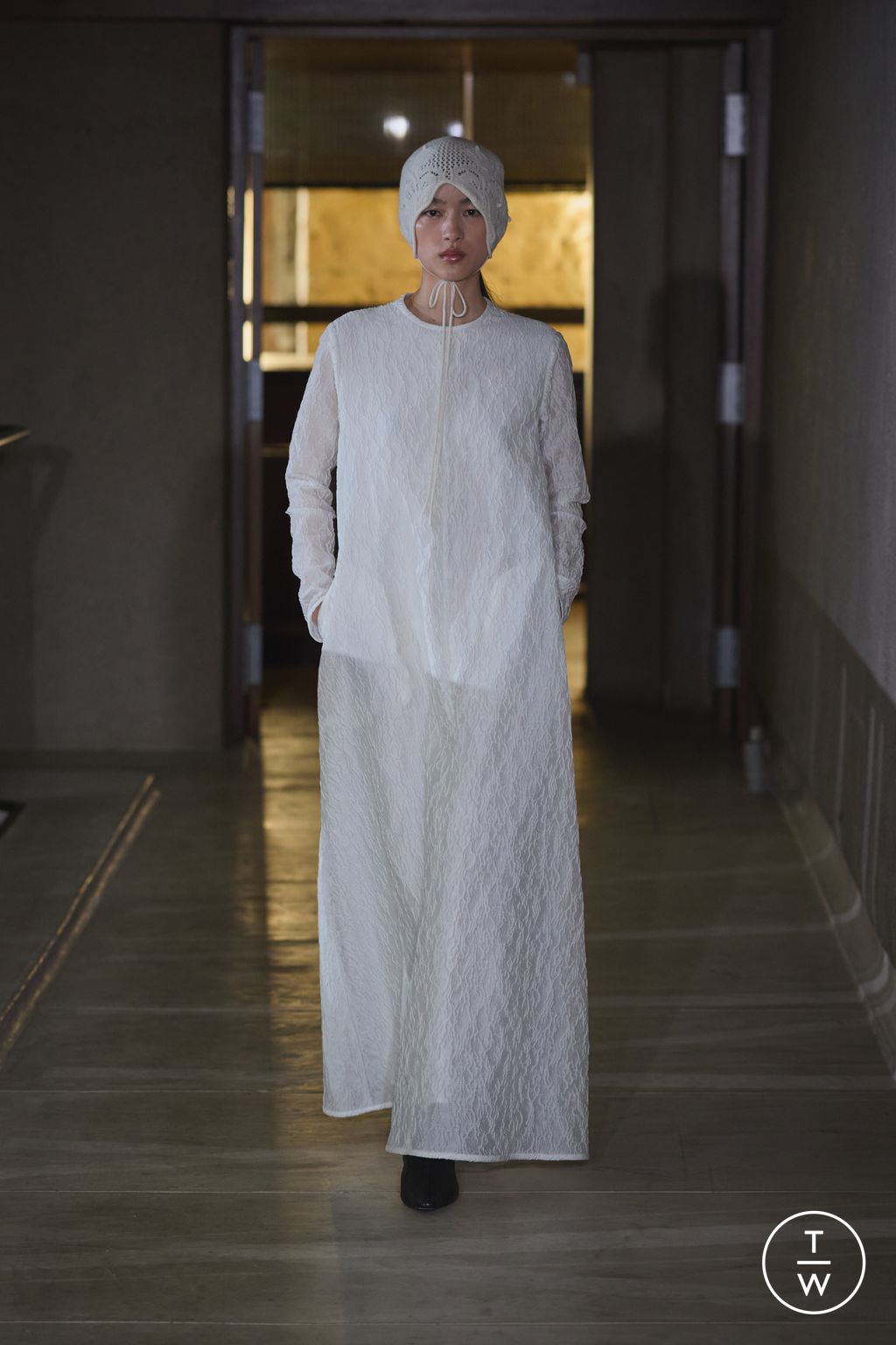 Fashion Week Paris Fall/Winter 2026 look 31 from the Mame Kurogouchi collection womenswear