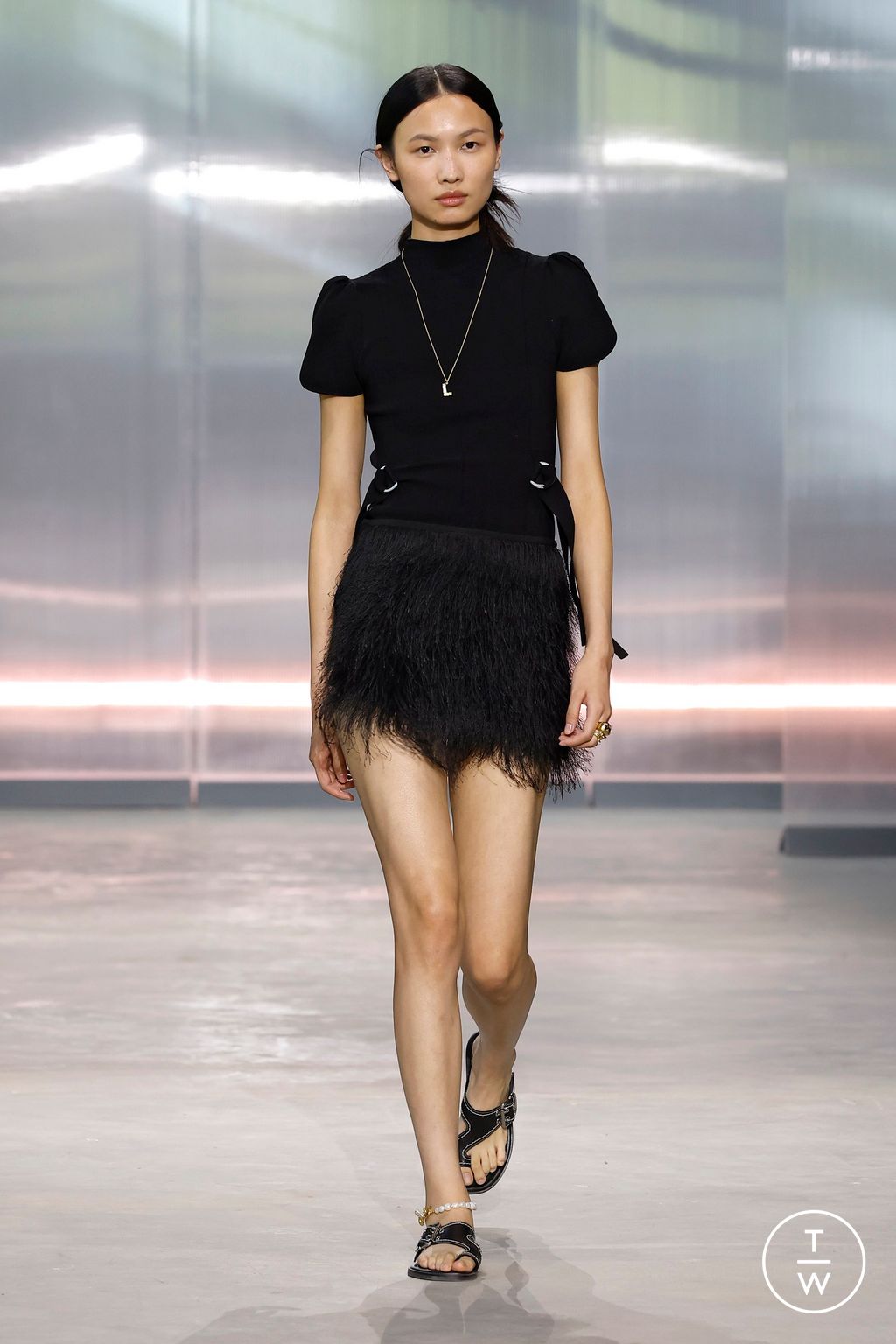 Fashion Week New York Spring/Summer 2025 look 6 from the 3.1 Phillip Lim collection womenswear