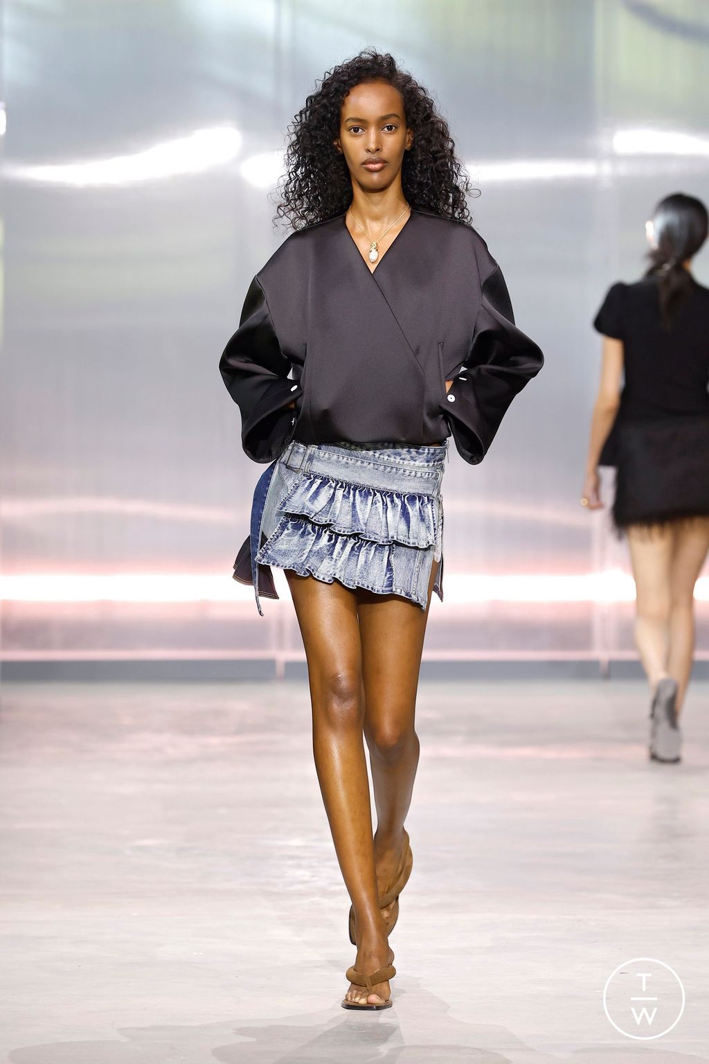 Fashion Week New York Spring-Summer 2025 look 12 from the 3.1 Phillip Lim collection womenswear