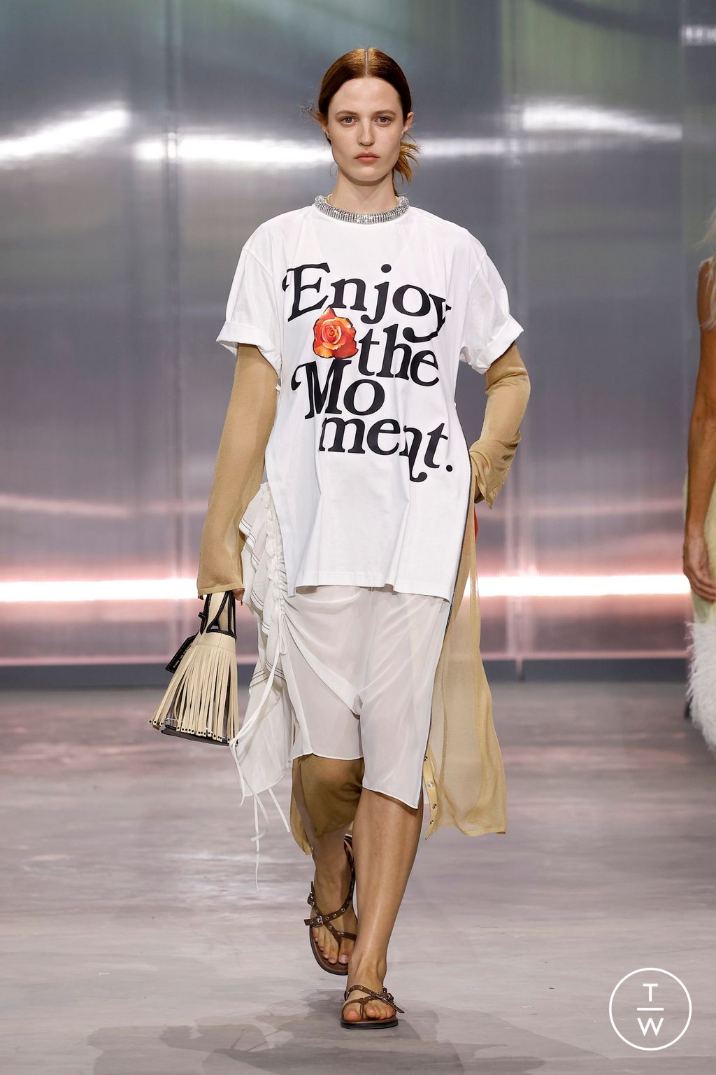 Fashion Week New York Spring/Summer 2025 look 34 from the 3.1 Phillip Lim collection womenswear