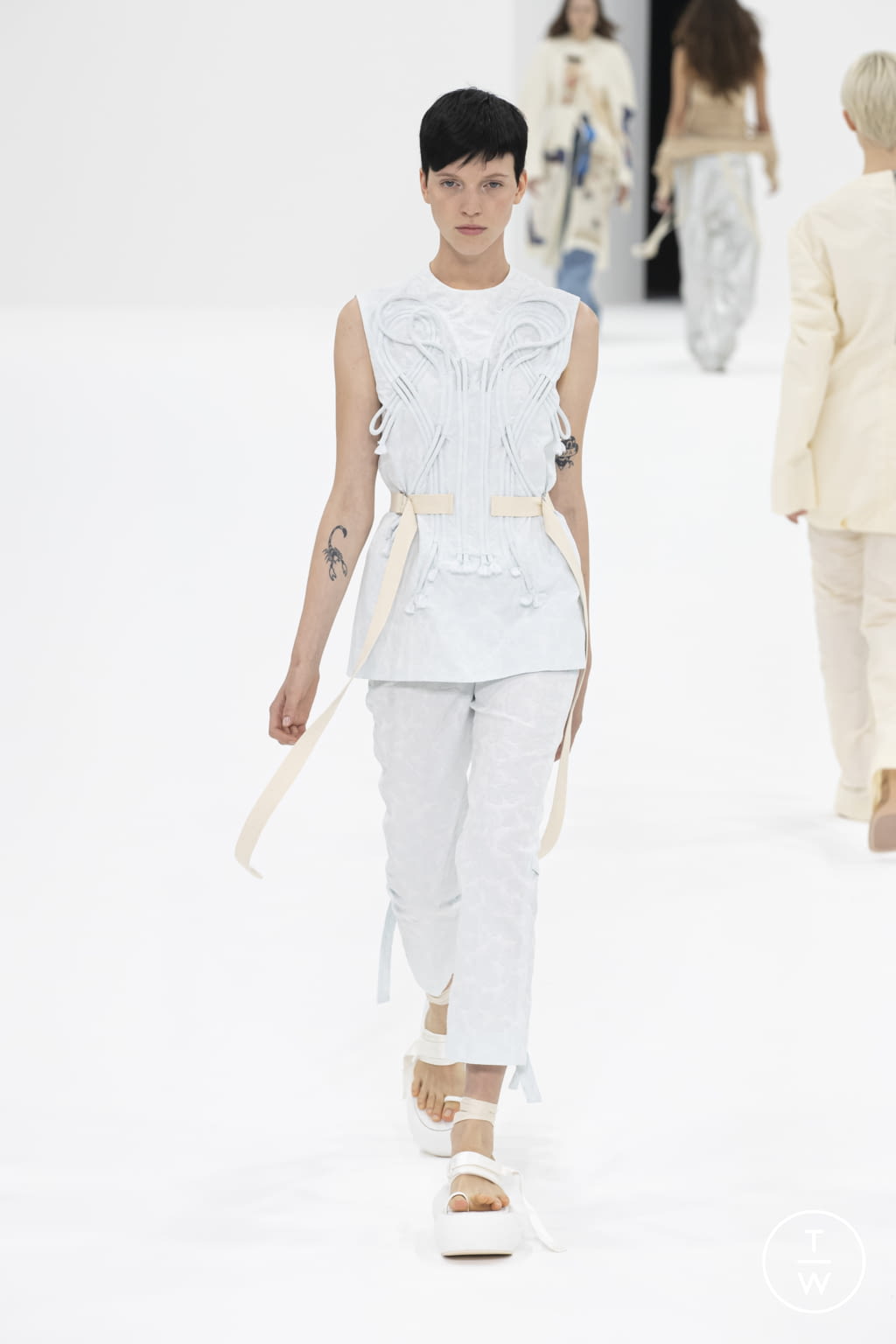 Fashion Week Milan Spring/Summer 2022 look 32 from the Sportmax collection womenswear