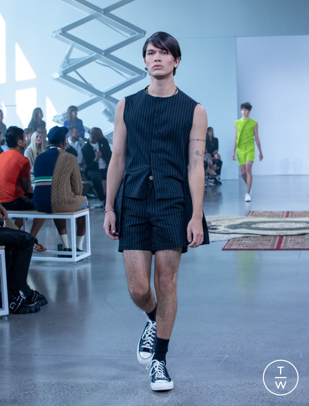 Fashion Week New York Spring/Summer 2022 look 32 from the Kenneth Nicholson collection 女装