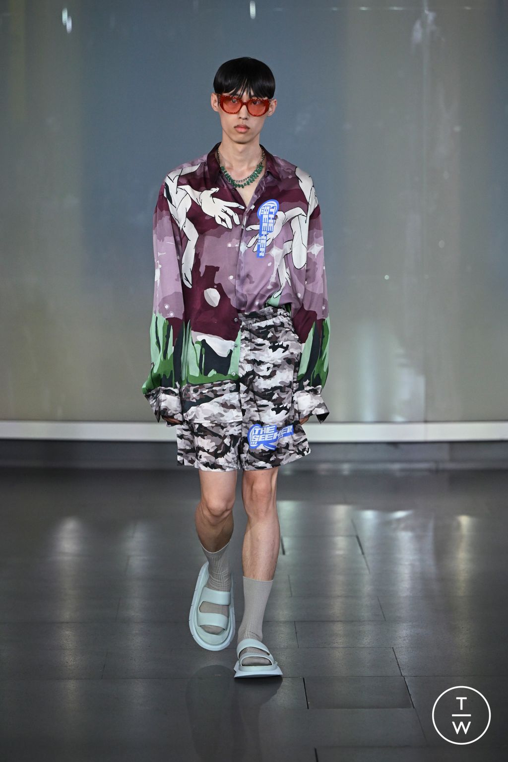 Fashion Week Milan Spring/Summer 2023 look 32 from the Dhruv-Kapoor collection menswear