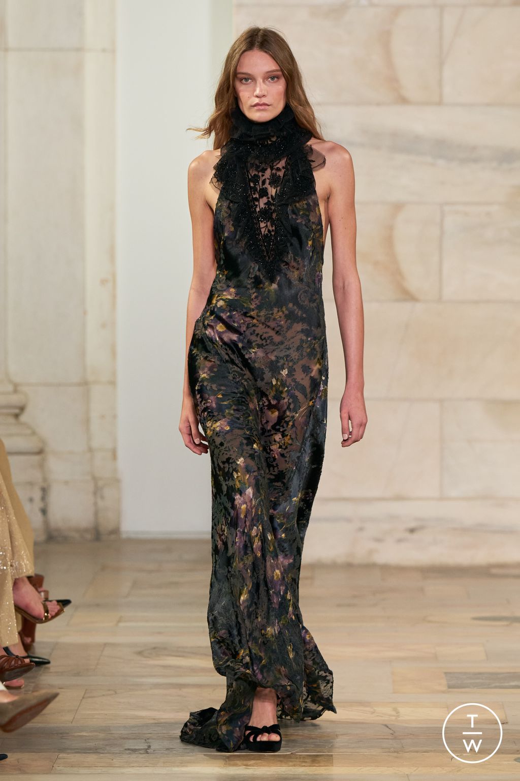 Fashion Week New York Fall/Winter 2025 look 32 from the Ralph Lauren collection womenswear