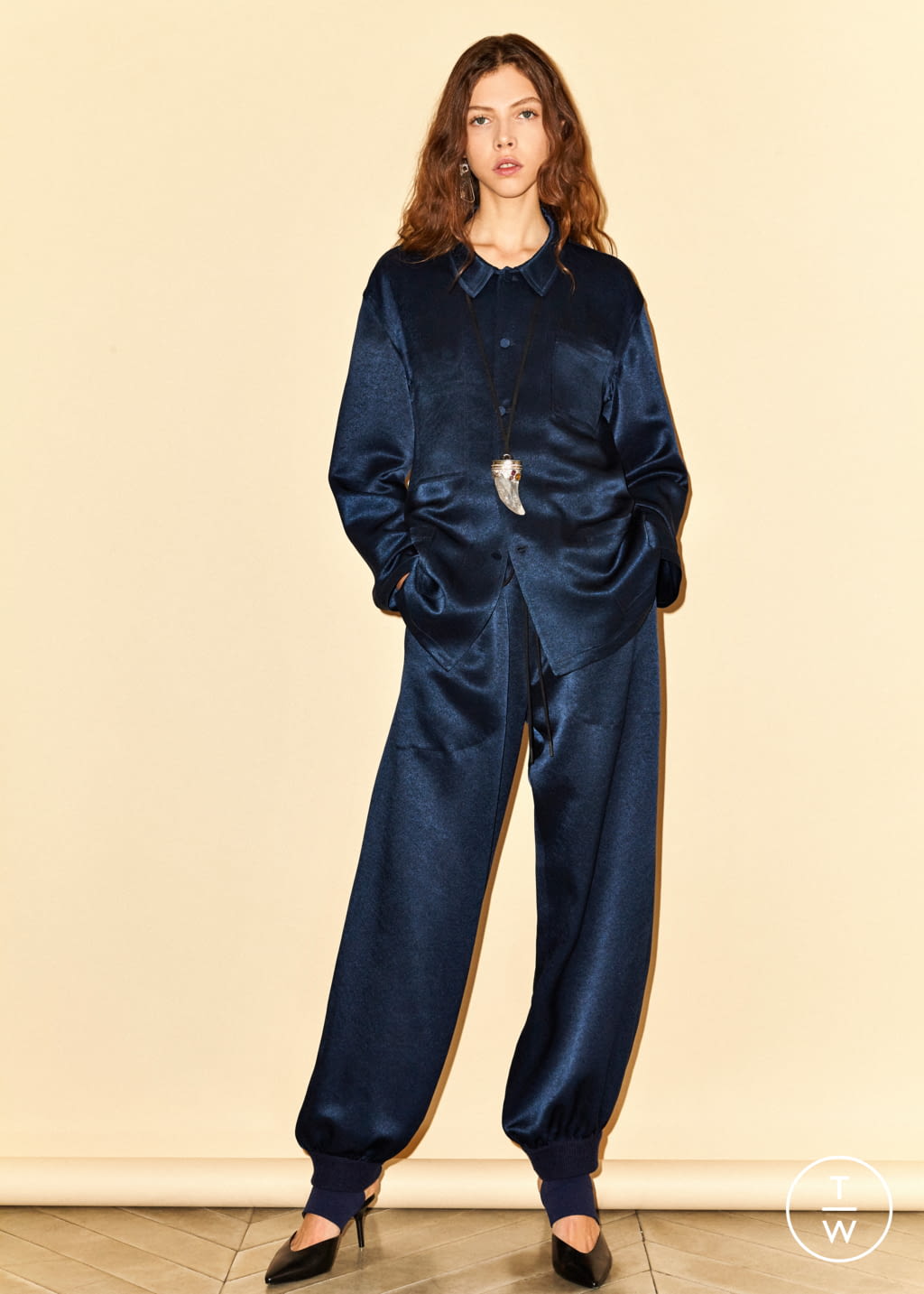 Fashion Week Paris Pre-Fall 2019 look 32 from the Sonia Rykiel collection womenswear