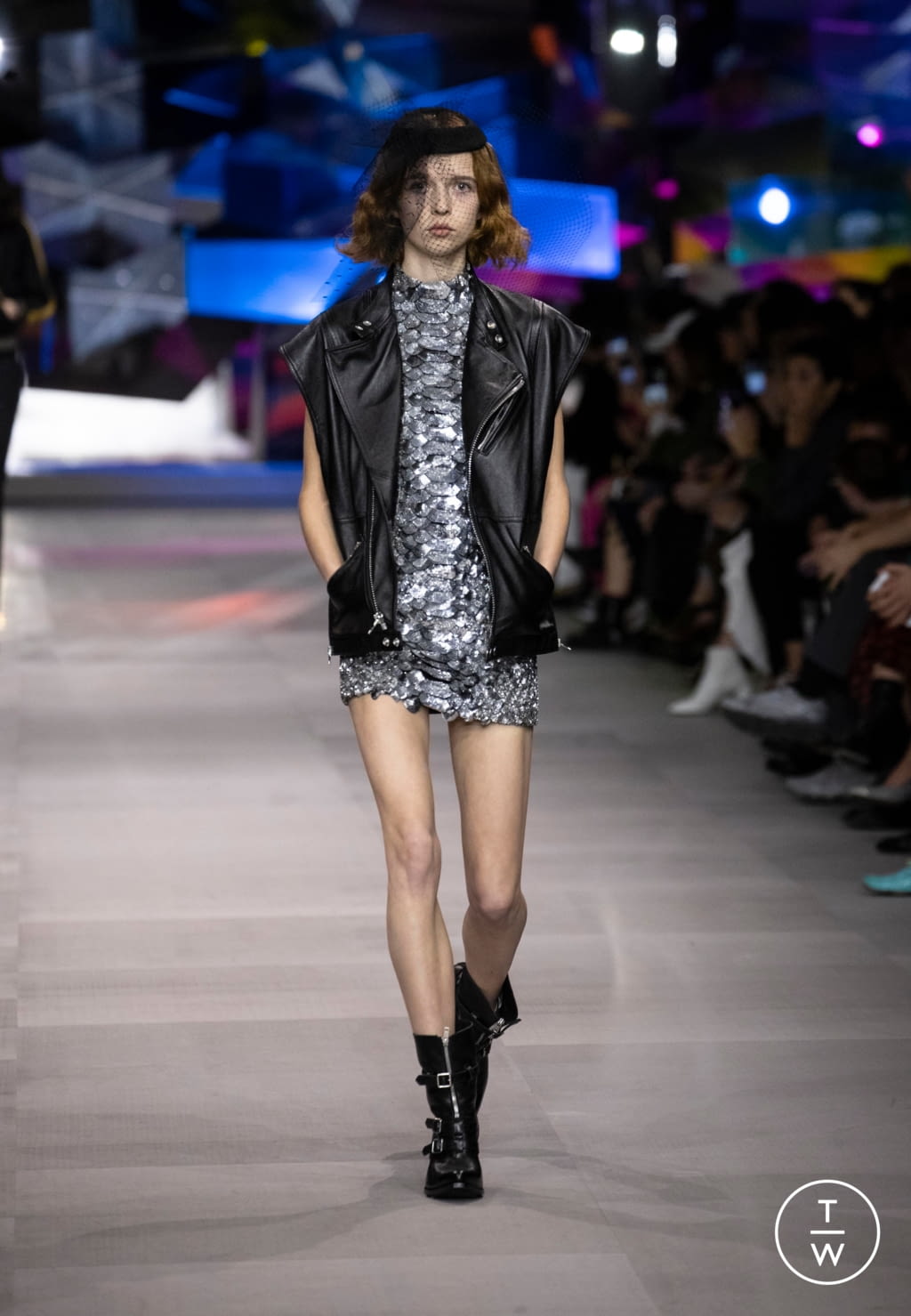 Fashion Week Paris Spring/Summer 2019 look 32 from the Celine collection womenswear