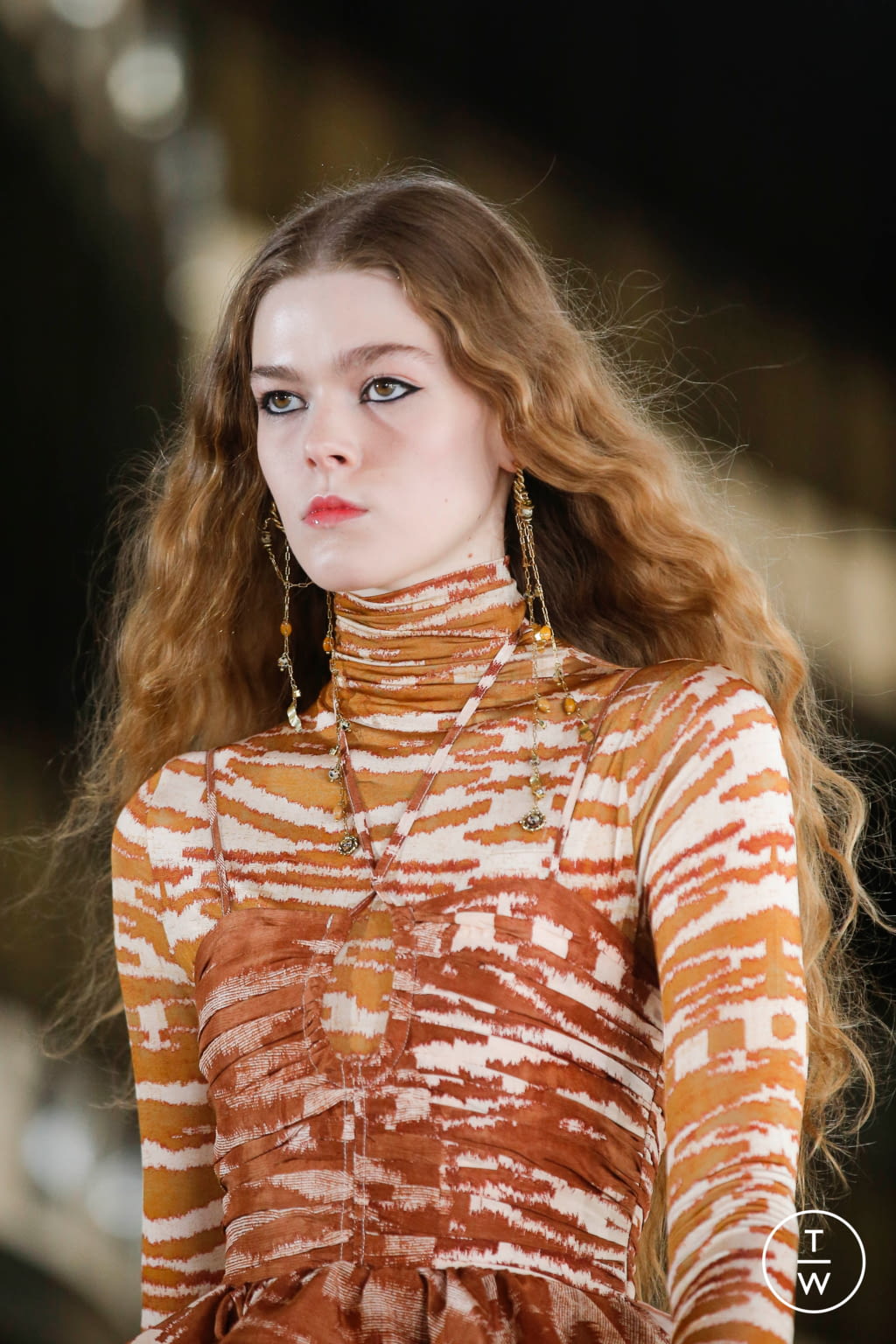 Fashion Week New York Fall/Winter 2021 look 32 from the Ulla Johnson collection womenswear accessories