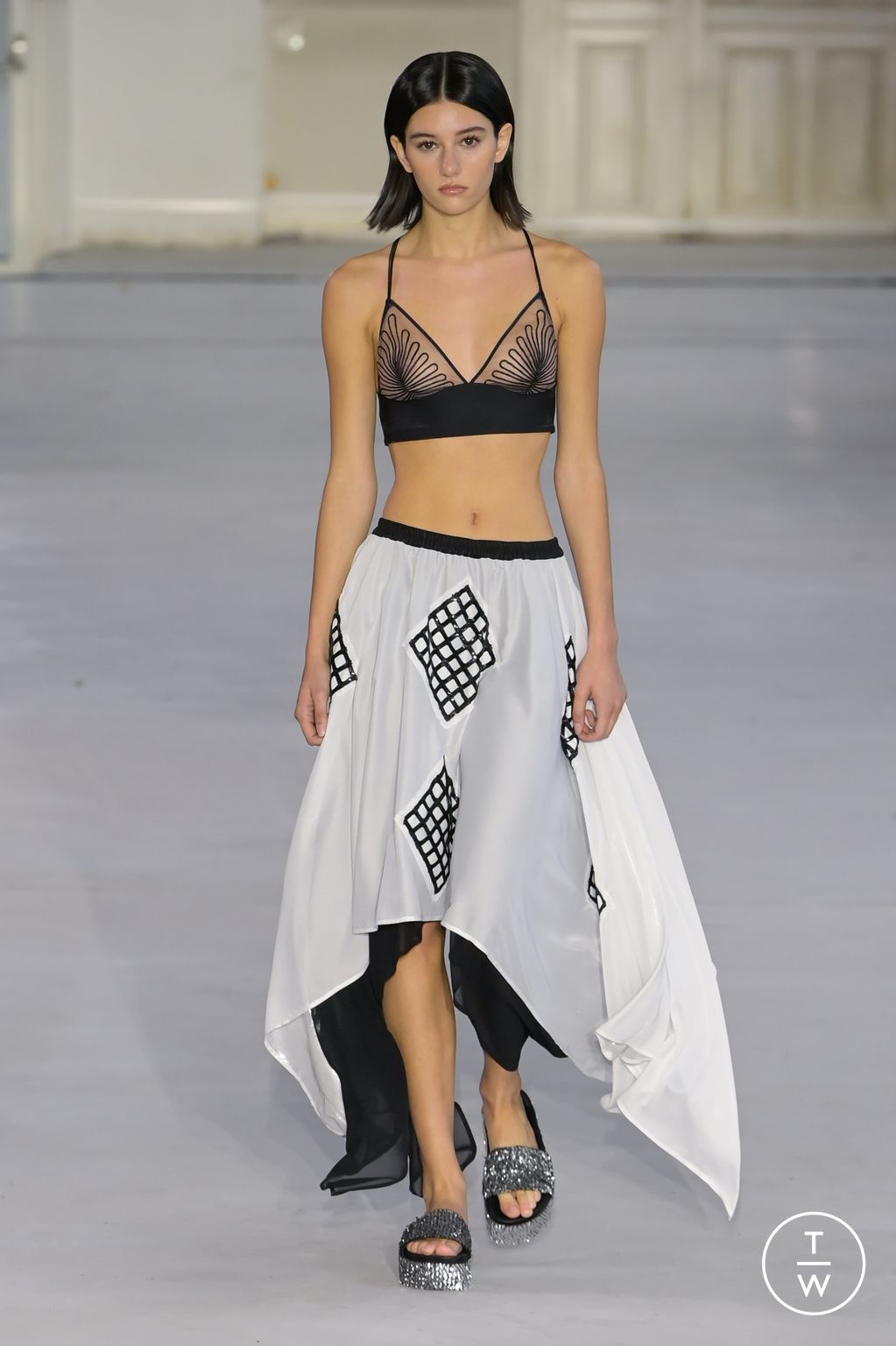 Fashion Week Paris Spring/Summer 2023 look 35 from the Victoria/tomas collection womenswear