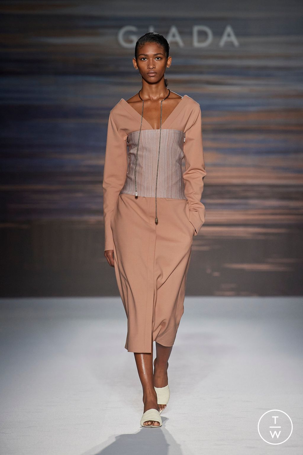 Fashion Week Milan Spring/Summer 2023 look 18 from the Giada collection womenswear