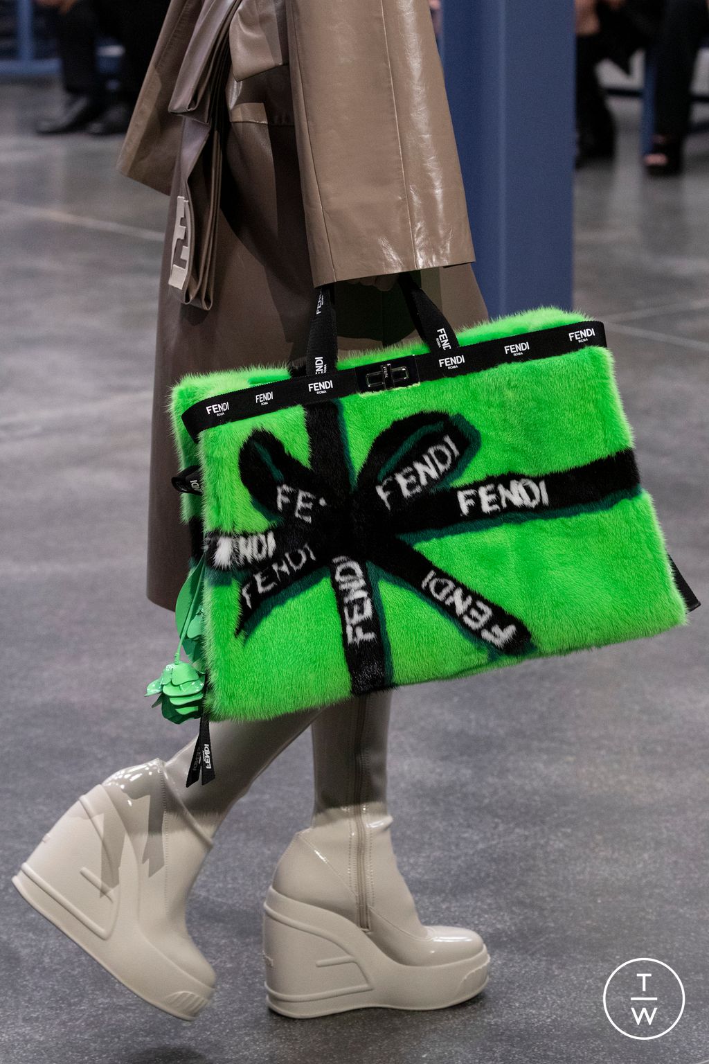 Fashion Week Milan Spring/Summer 2023 look 29 from the Fendi collection womenswear accessories