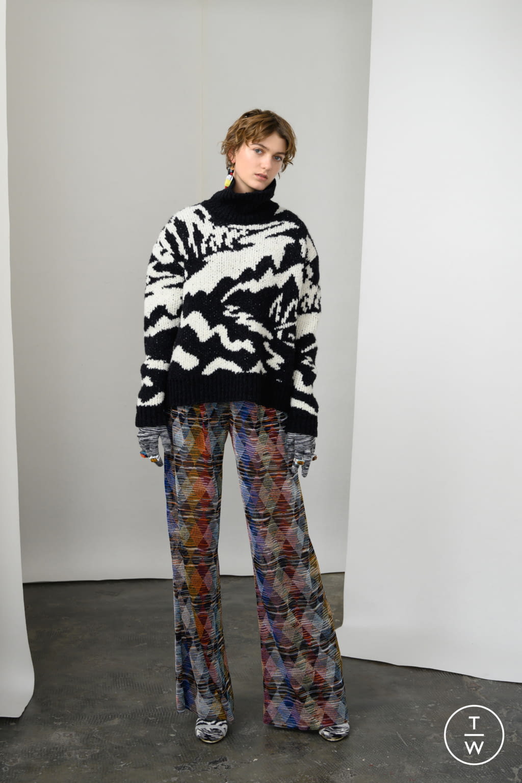 Fashion Week Milan Pre-Fall 2019 look 33 from the Missoni collection womenswear