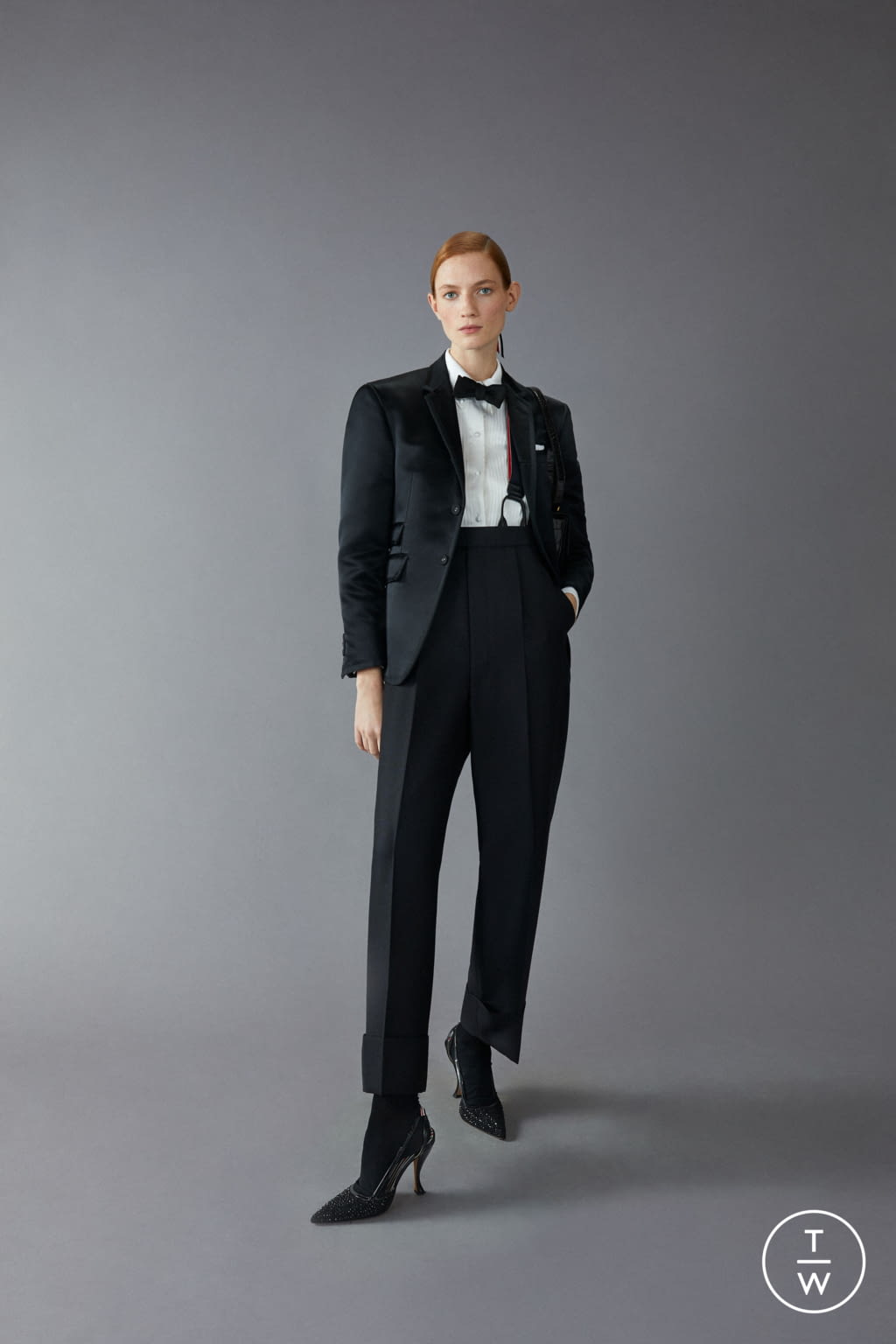 Fashion Week Paris Pre-Fall 2020 look 33 from the Thom Browne collection womenswear