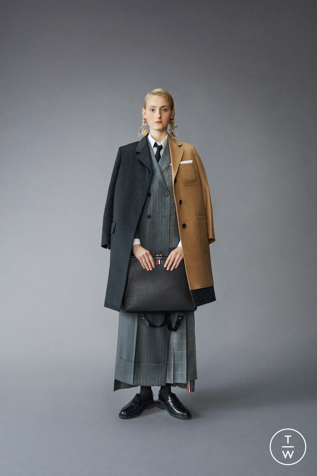 Fashion Week Paris Pre-Fall 2021 look 33 from the Thom Browne collection womenswear