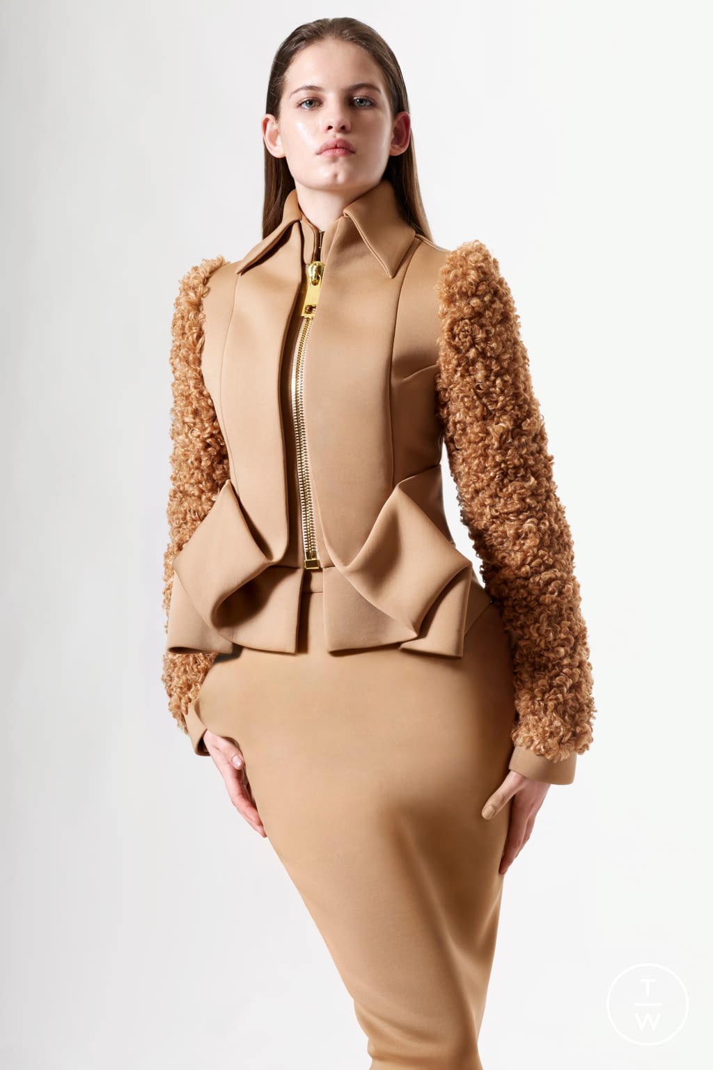 Fashion Week New York Fall/Winter 2021 look 33 de la collection Sukeina womenswear