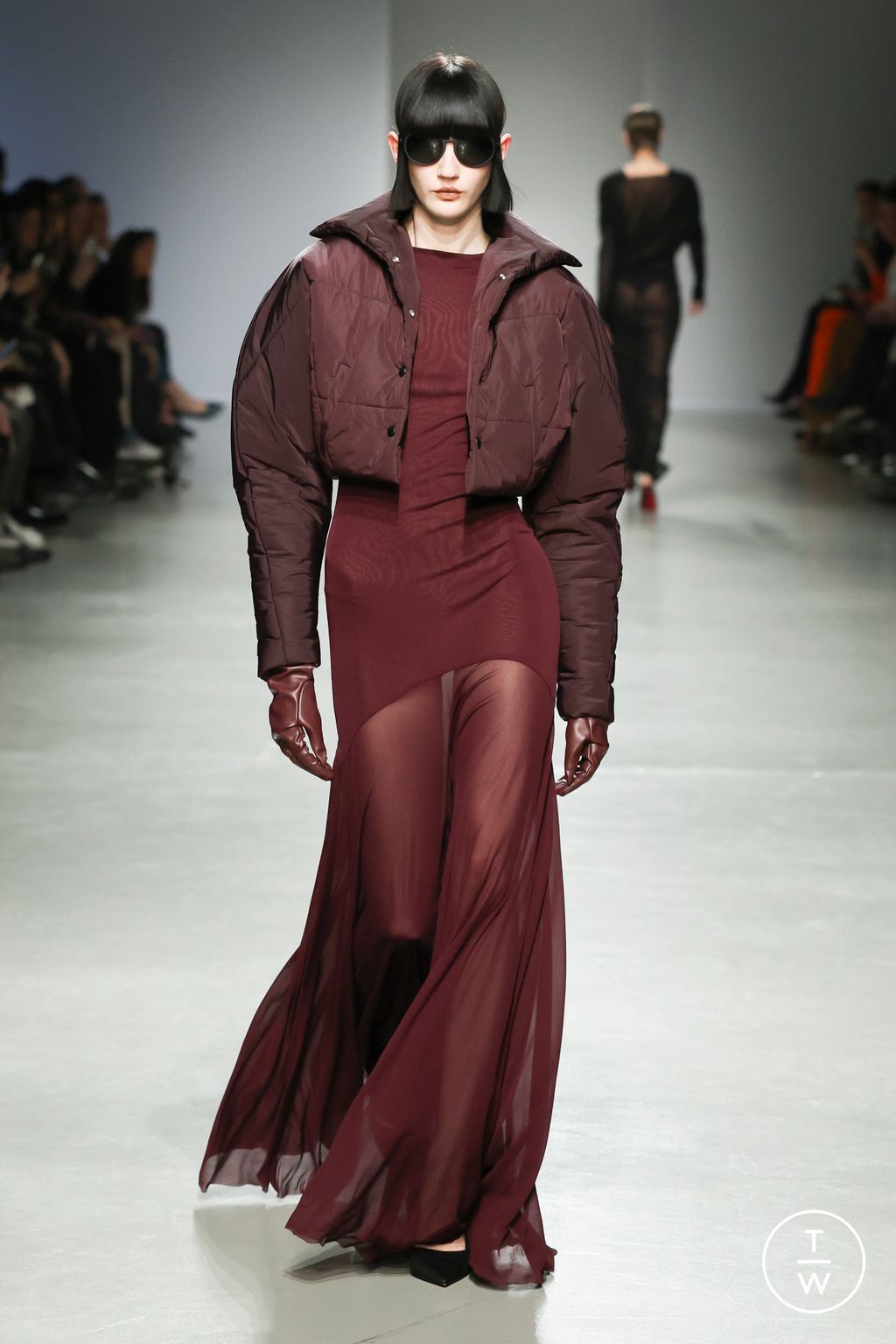 Fashion Week Paris Fall/Winter 2025 look 33 from the Atlein collection 女装