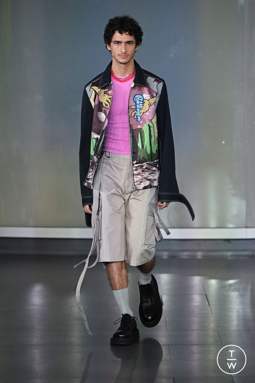 Fashion Week Milan Spring/Summer 2023 look 33 from the Dhruv-Kapoor collection menswear