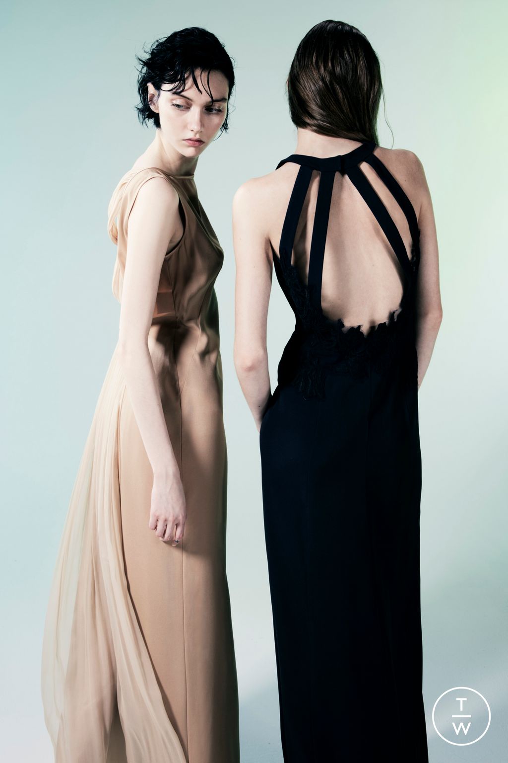 Fashion Week Milan Resort 2025 look 33 from the Alberta Ferretti collection womenswear