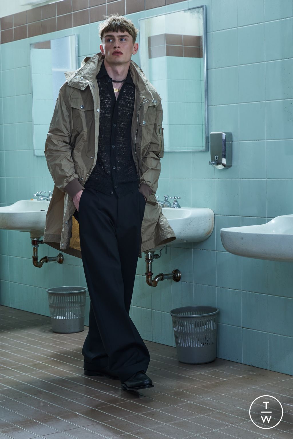 Fashion Week Milan Resort 2026 look 33 from the Dsquared2 collection menswear