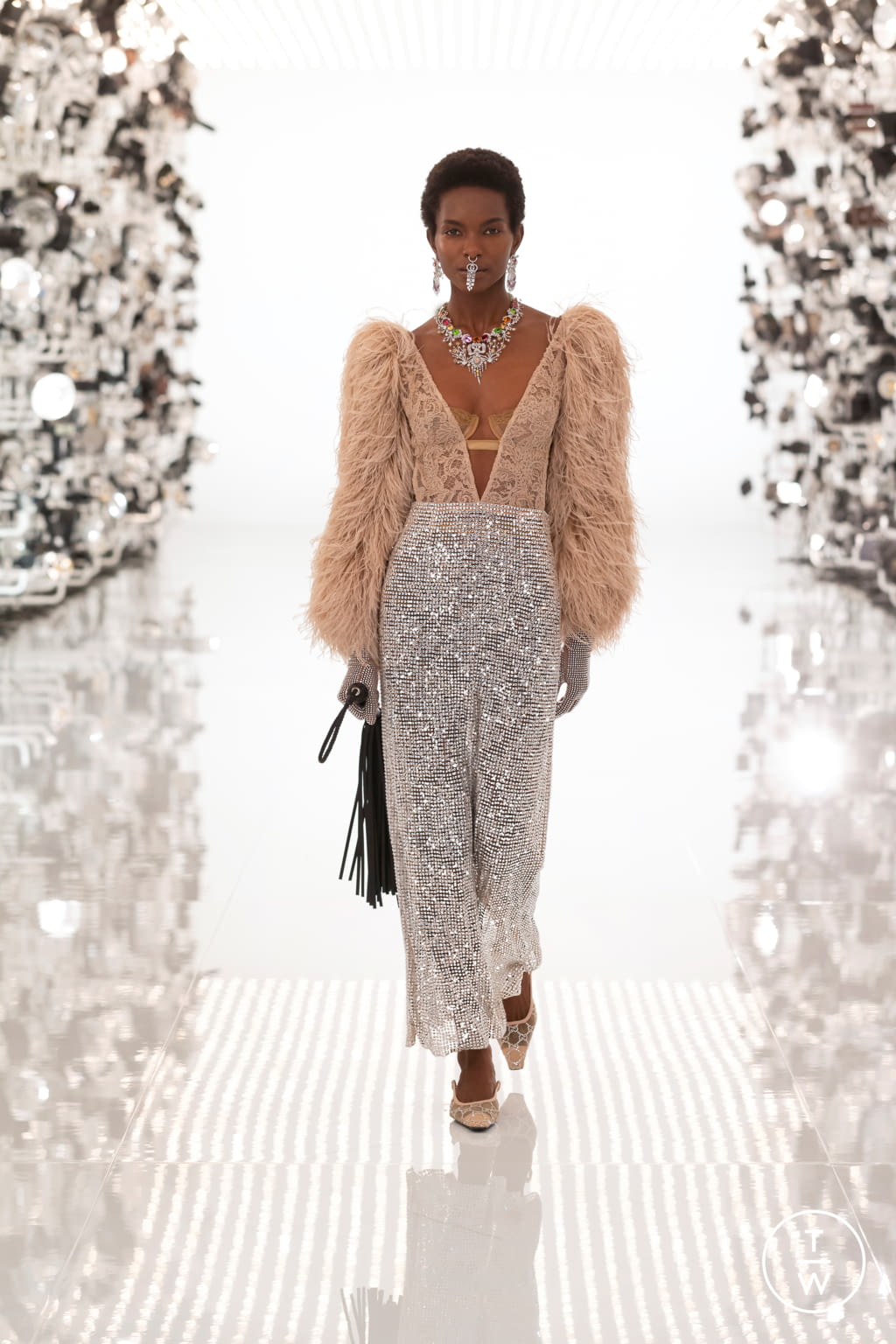 Fashion Week Milan Fall/Winter 2021 look 33 de la collection Gucci womenswear