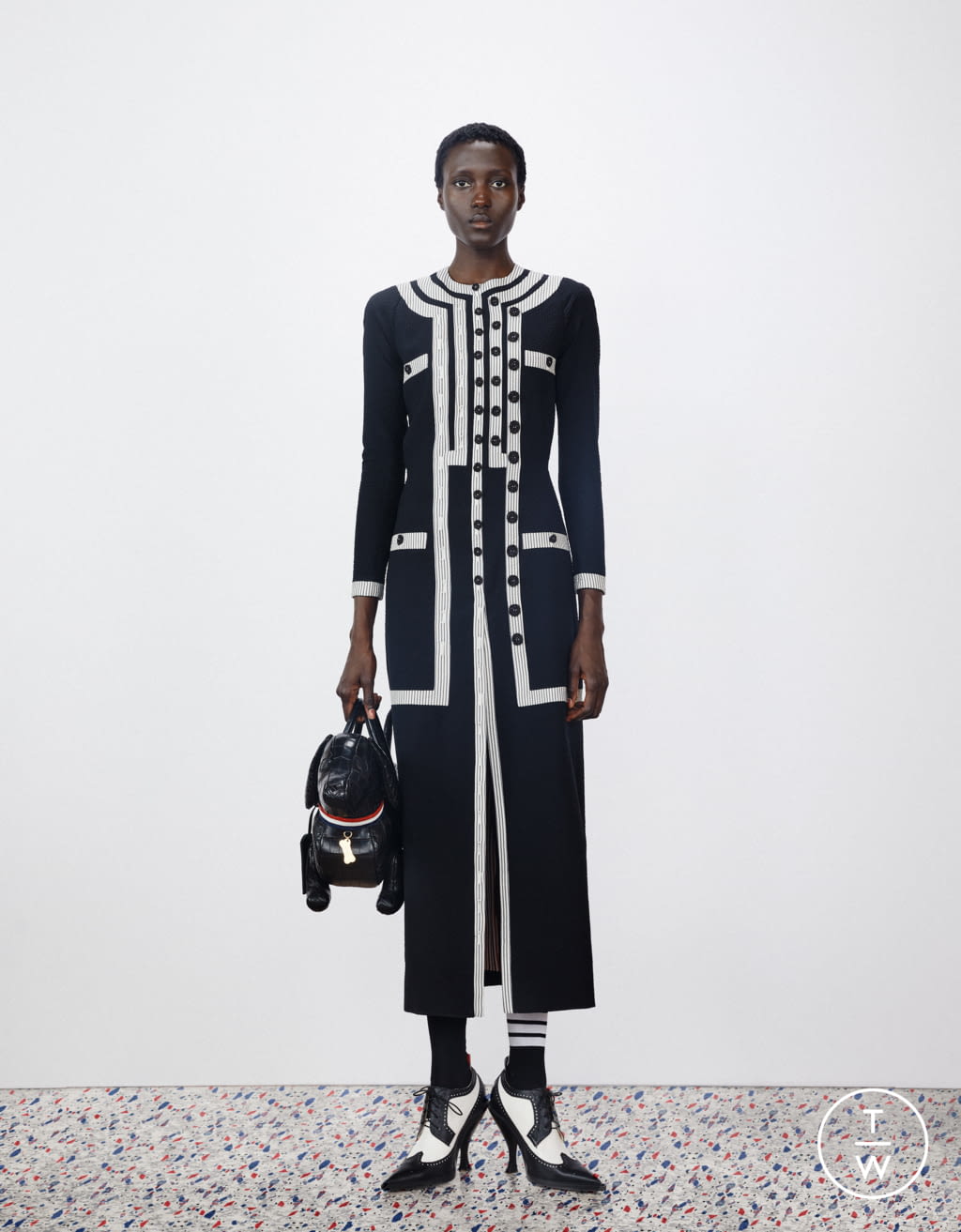 Fashion Week Paris Resort 2020 look 33 from the Thom Browne collection 女装