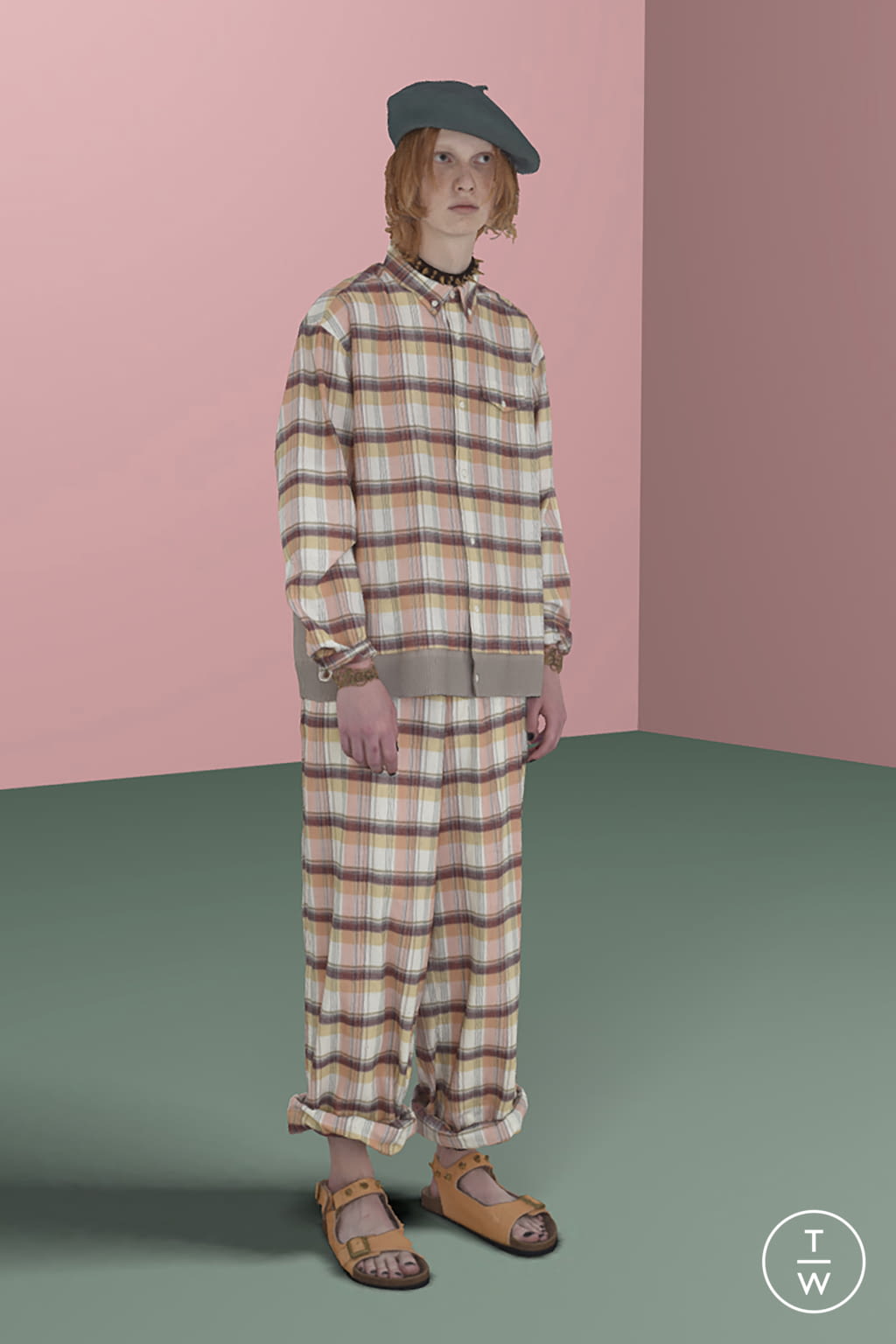 Fashion Week Paris Spring/Summer 2021 look 33 from the Undercover collection menswear
