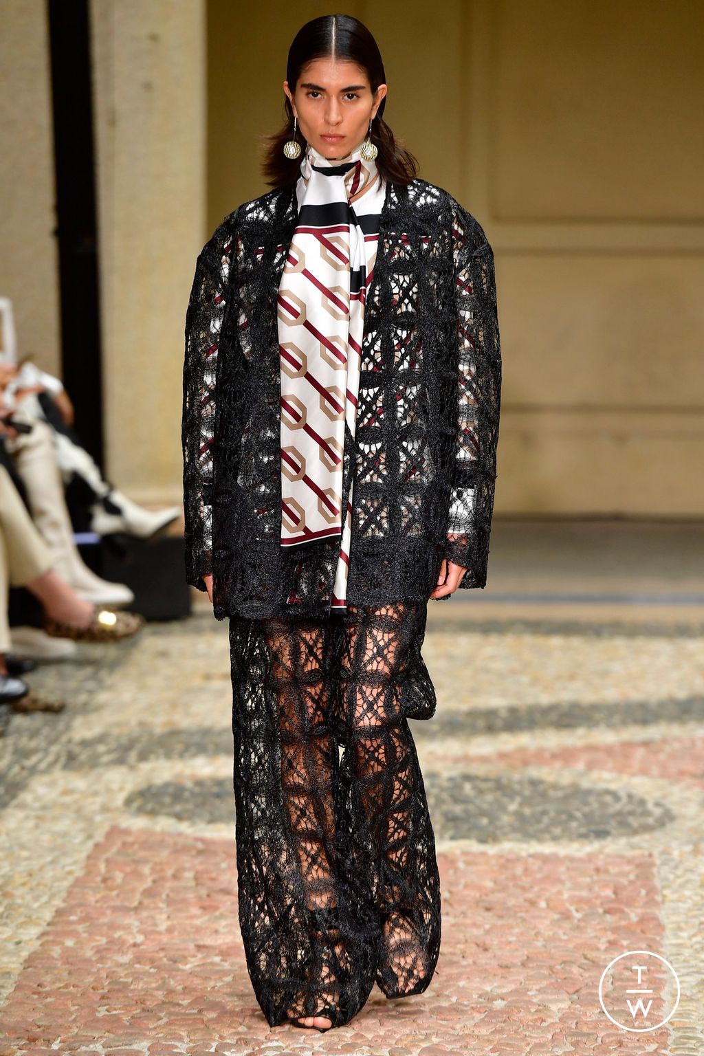 Fashion Week Milan Spring/Summer 2023 look 14 from the Calcaterra collection 女装