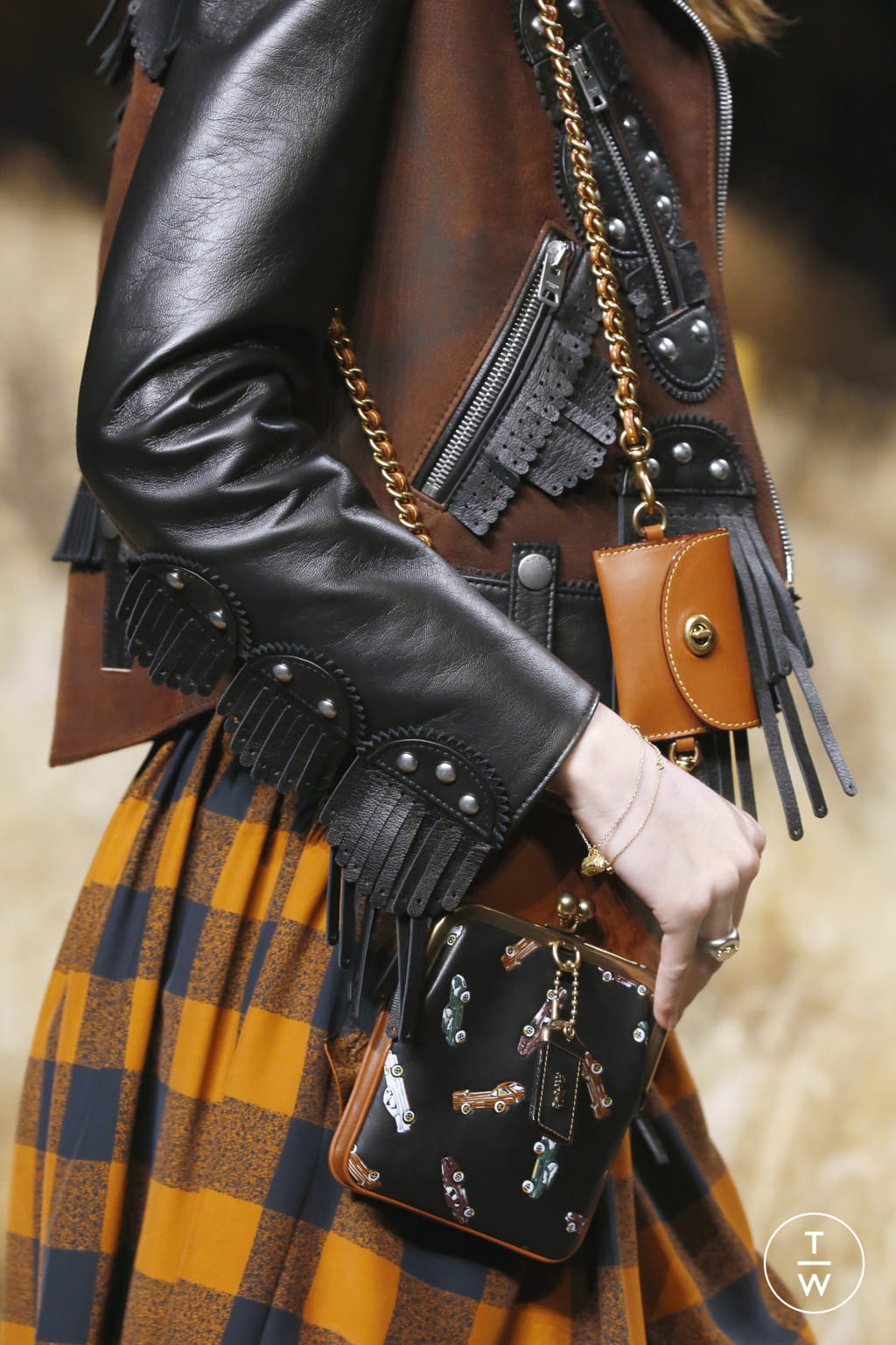 Fashion Week  Fall/Winter 2017 look 7 from the Coach collection womenswear accessories