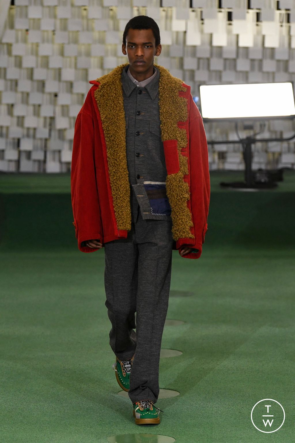 Fashion Week Paris Fall/Winter 2023 look 52 from the Kolor collection 男装