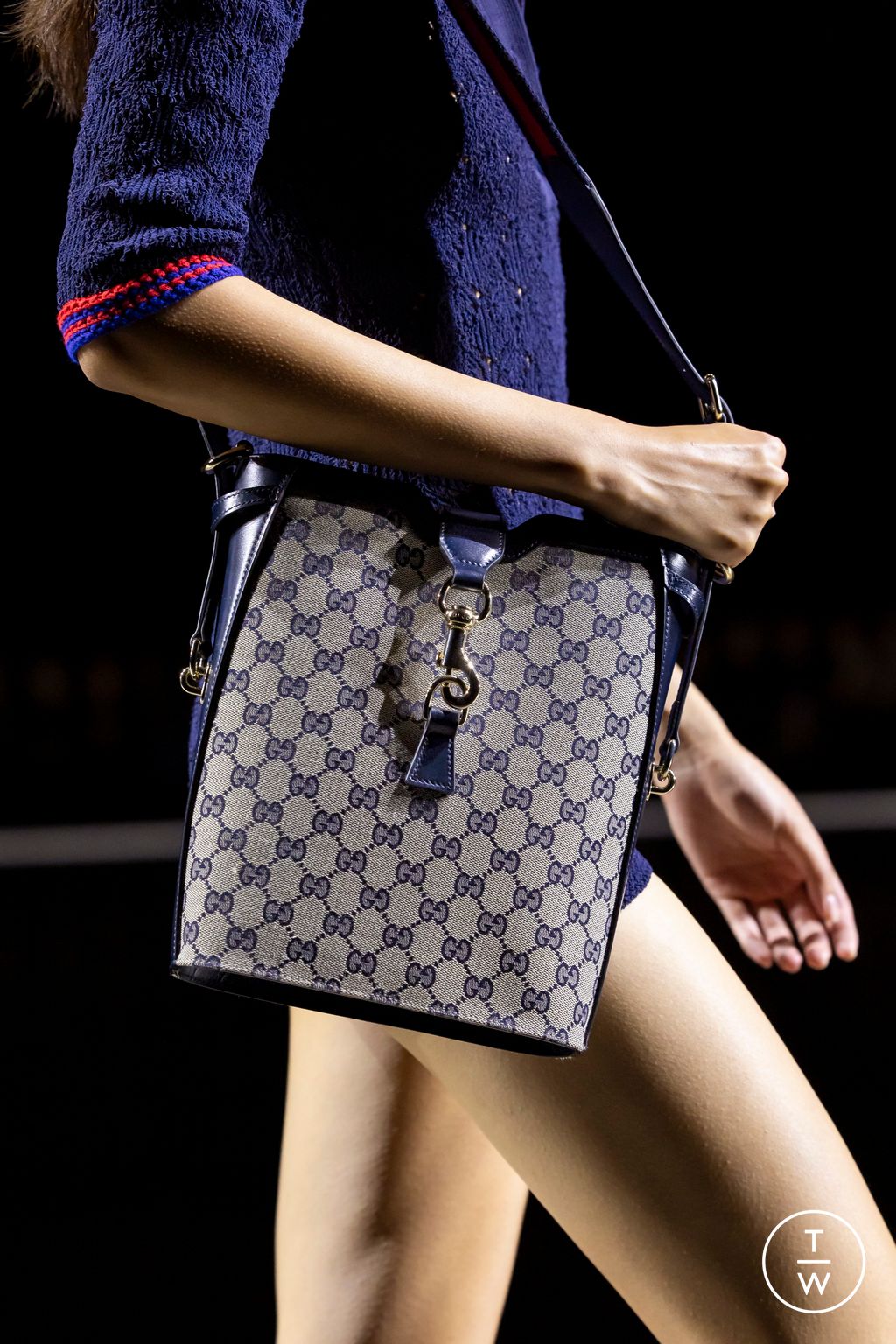 Fashion Week Milan Spring/Summer 2024 look 26 de la collection Gucci womenswear accessories