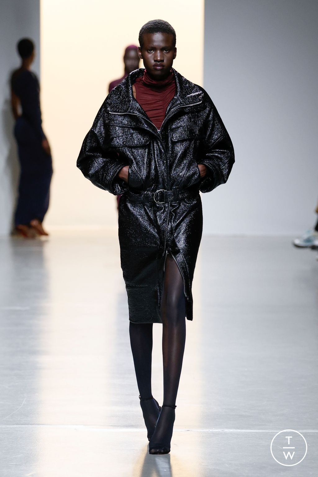 Fashion Week Paris Fall/Winter 2024 look 34 de la collection Atlein womenswear