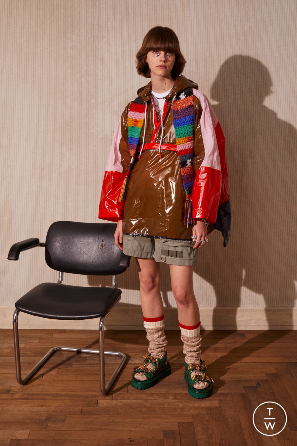 Fashion Week Milan Resort 2022 look 34 from the Dsquared2 collection 女装
