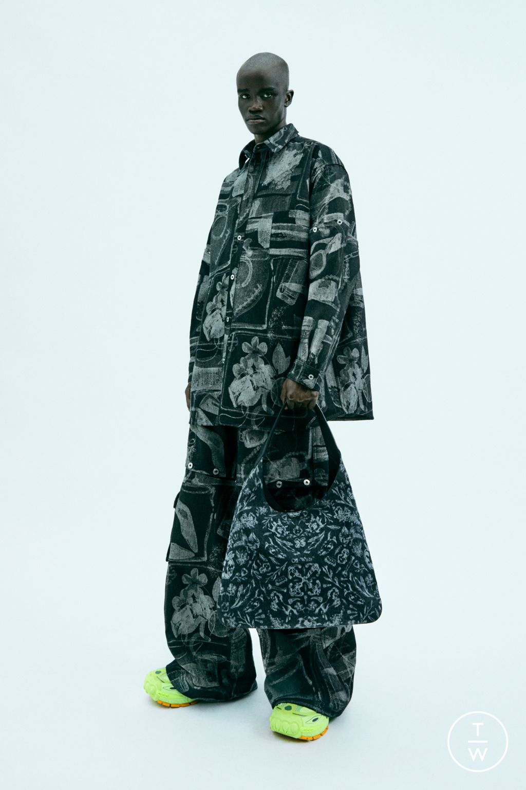 Fashion Week Paris Resort 2024 look 34 from the Off-White collection womenswear