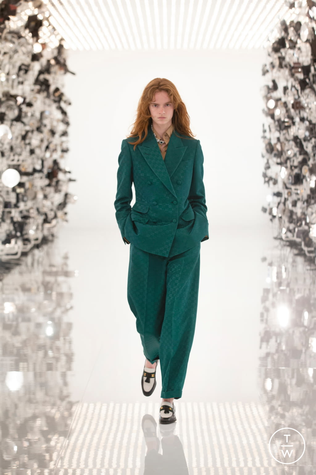 Fashion Week Milan Fall/Winter 2021 look 34 from the Gucci collection womenswear