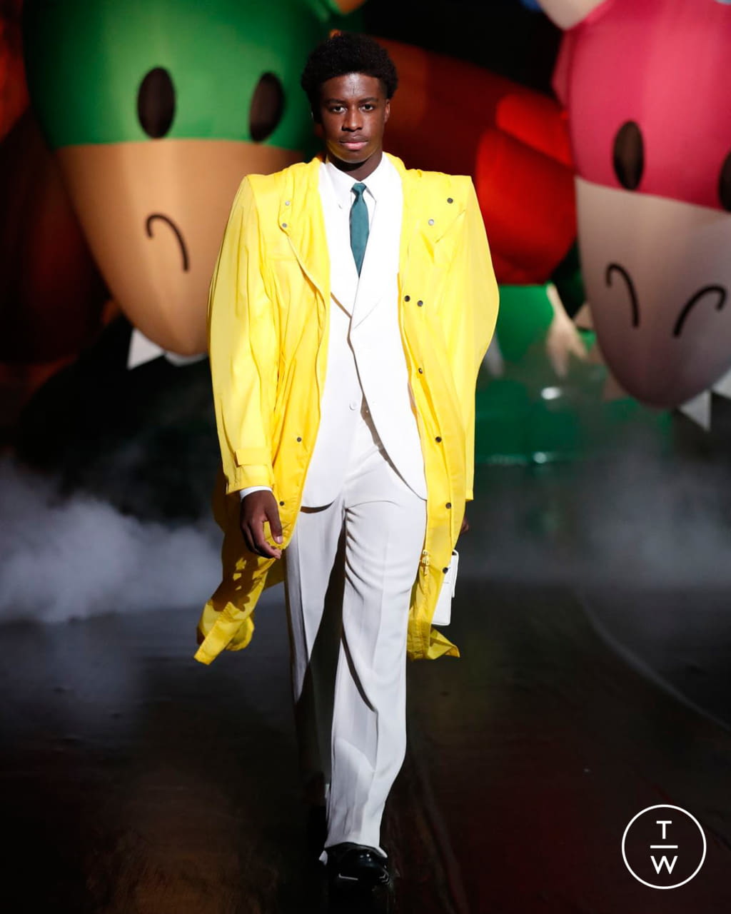 Fashion Week Paris Spring/Summer 2021 look 95 from the Louis Vuitton collection menswear