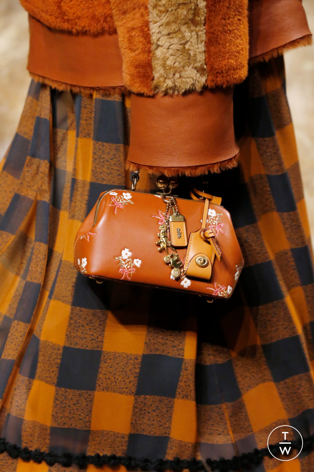 Fashion Week  Fall/Winter 2017 look 8 from the Coach collection womenswear accessories