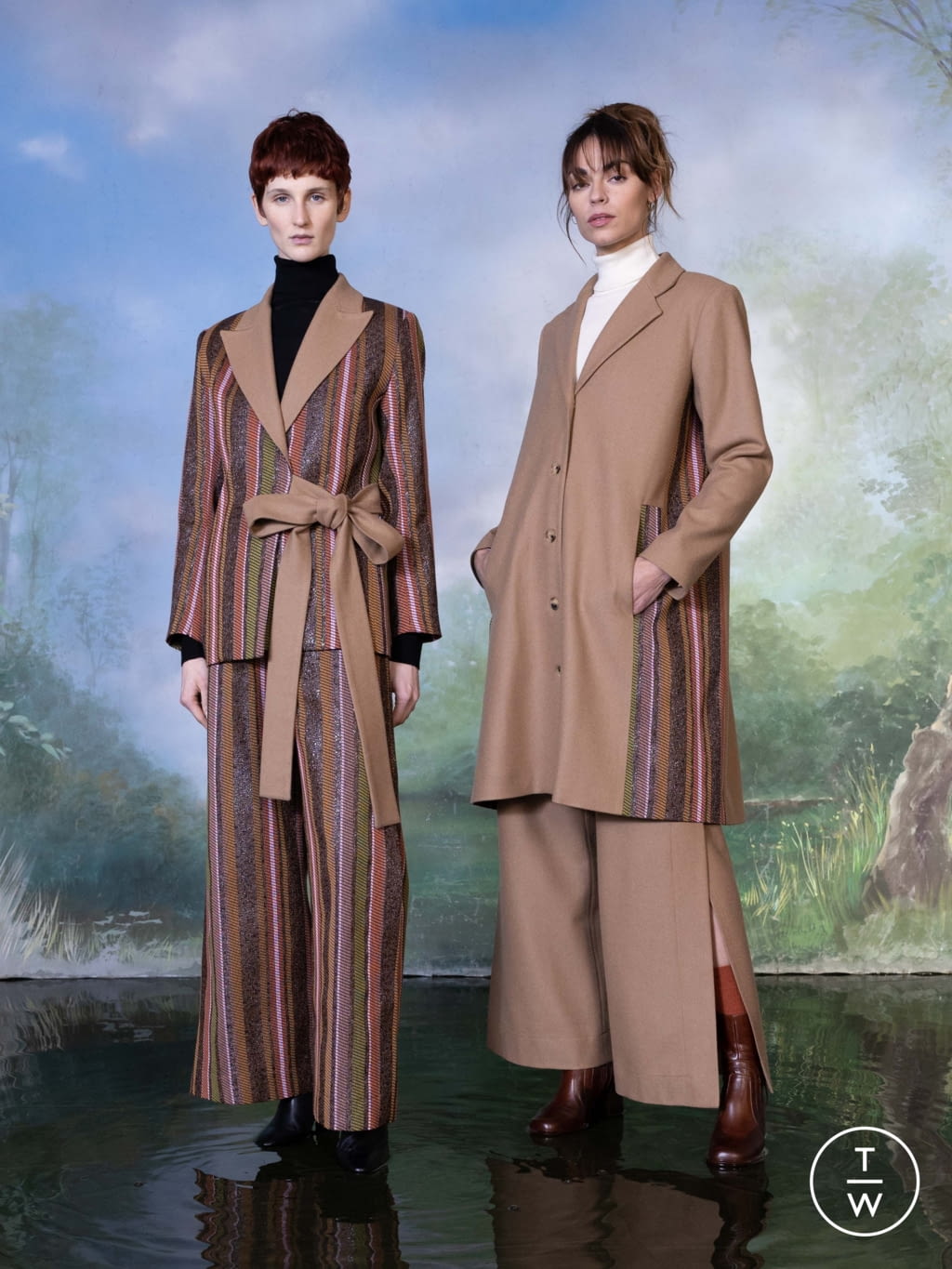 Fashion Week Paris Fall/Winter 2022 look 35 from the Benjamin Benmoyal collection womenswear