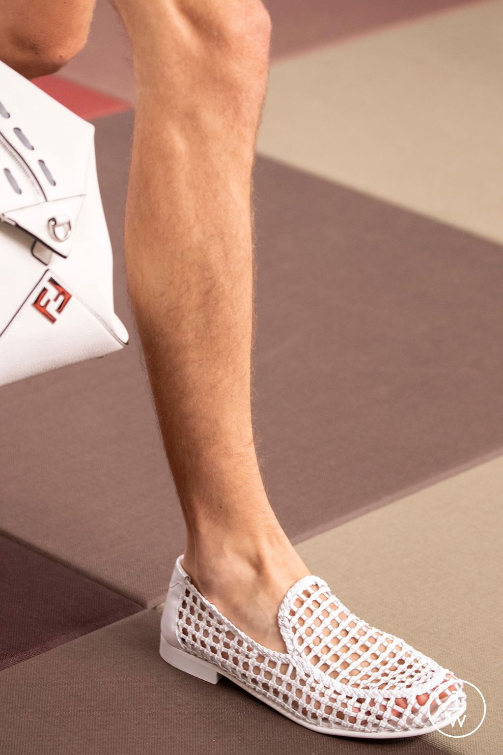 Fashion Week Milan Spring/Summer 2026 look 102 from the Fendi collection womenswear accessories