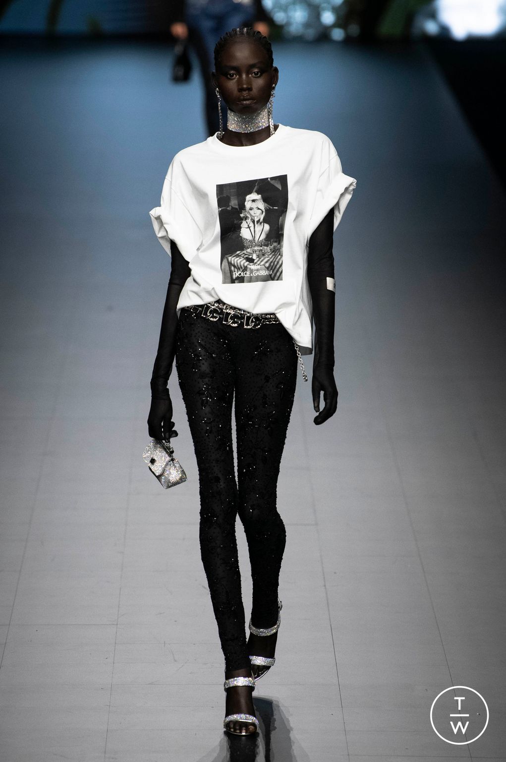 Fashion Week Milan Spring/Summer 2023 look 40 de la collection Dolce & Gabbana womenswear