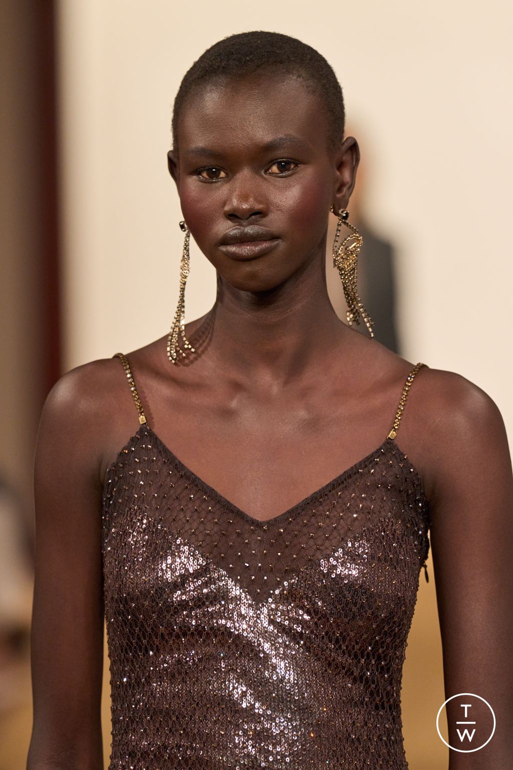 Fashion Week New York Fall/Winter 2024 look 34 de la collection Ralph Lauren womenswear accessories