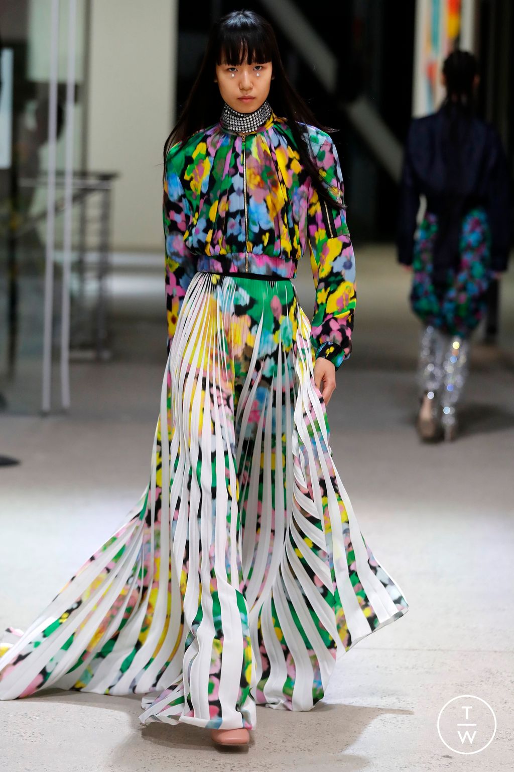 Fashion Week Paris Spring/Summer 2023 look 21 from the AZ Factory collection womenswear