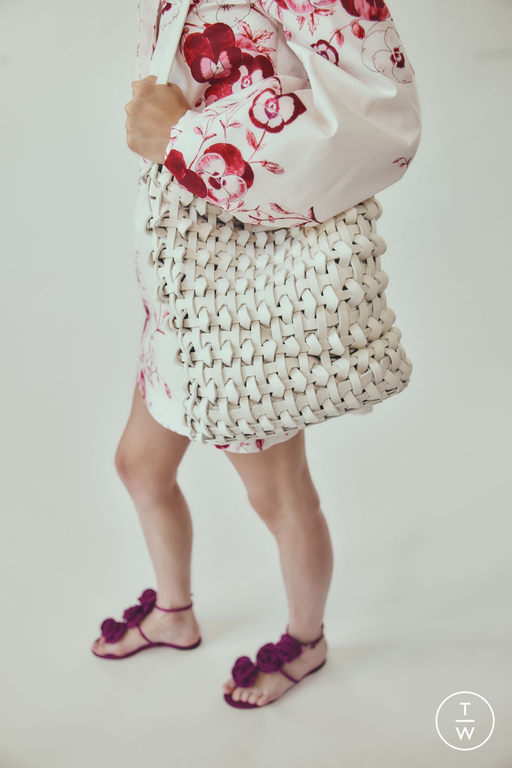 Fashion Week Paris Resort 2026 look 34 from the Giambattista Valli collection womenswear