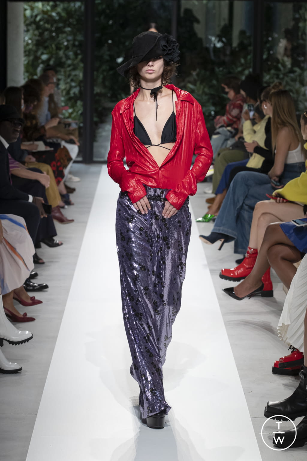 Fashion Week Milan Spring/Summer 2022 look 35 from the Philosophy di Lorenzo Serafini collection womenswear