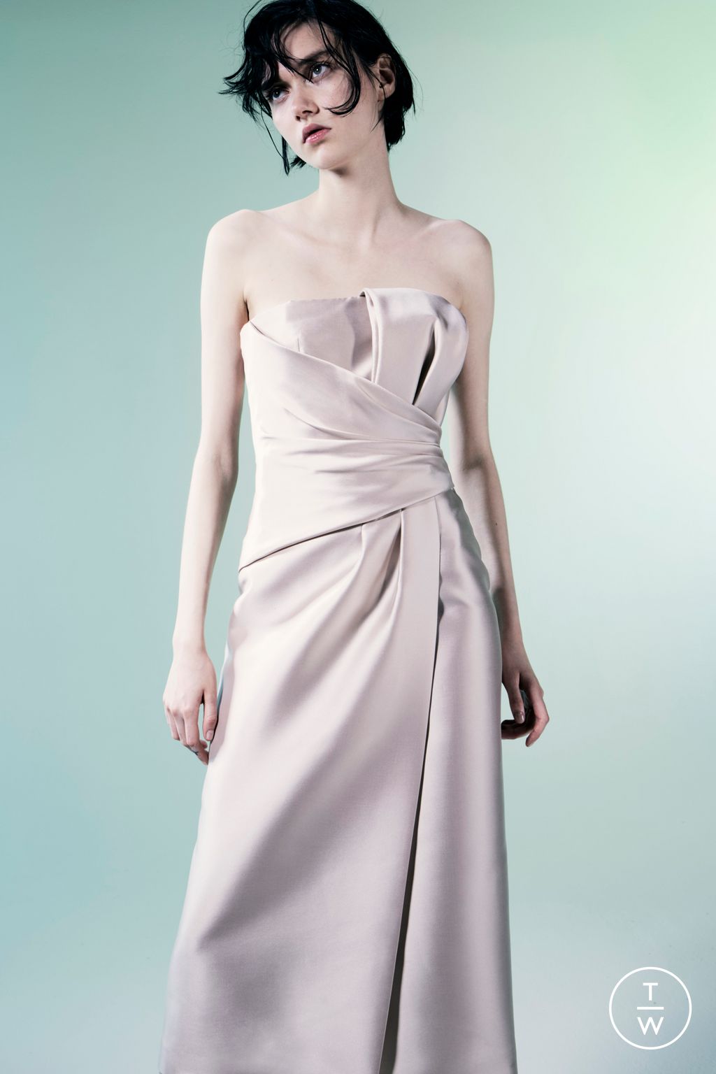 Fashion Week Milan Resort 2025 look 35 from the Alberta Ferretti collection womenswear