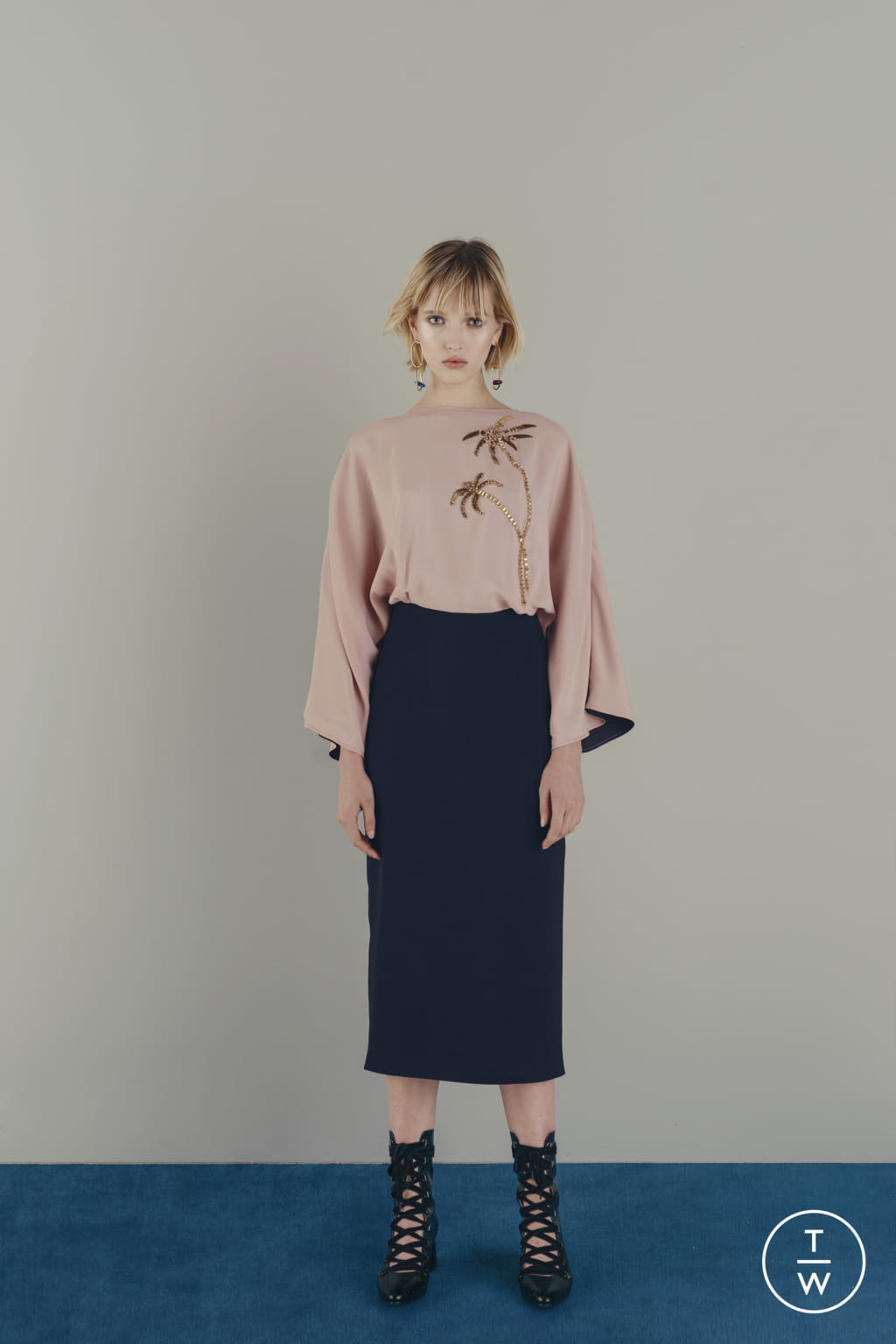 Fashion Week Milan Pre-Fall 2019 look 35 from the Stella Jean collection womenswear