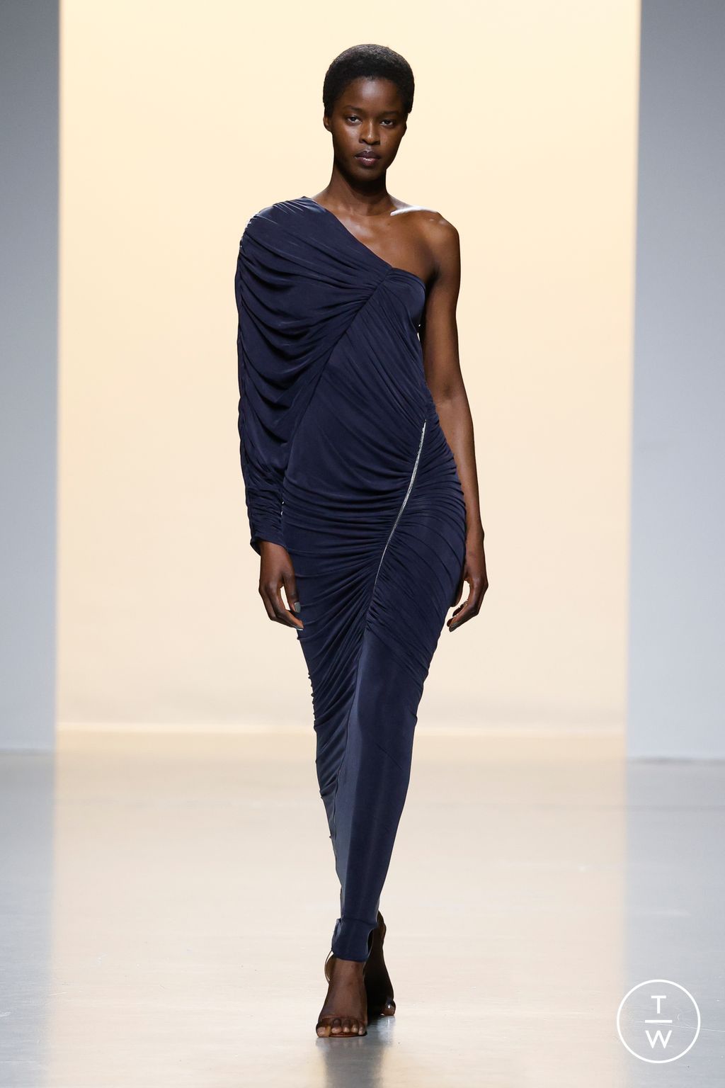 Fashion Week Paris Fall/Winter 2024 look 35 de la collection Atlein womenswear