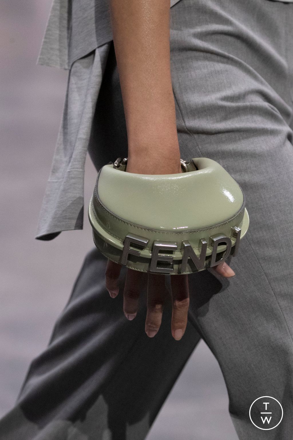 Fashion Week Milan Spring/Summer 2023 look 32 from the Fendi collection womenswear accessories