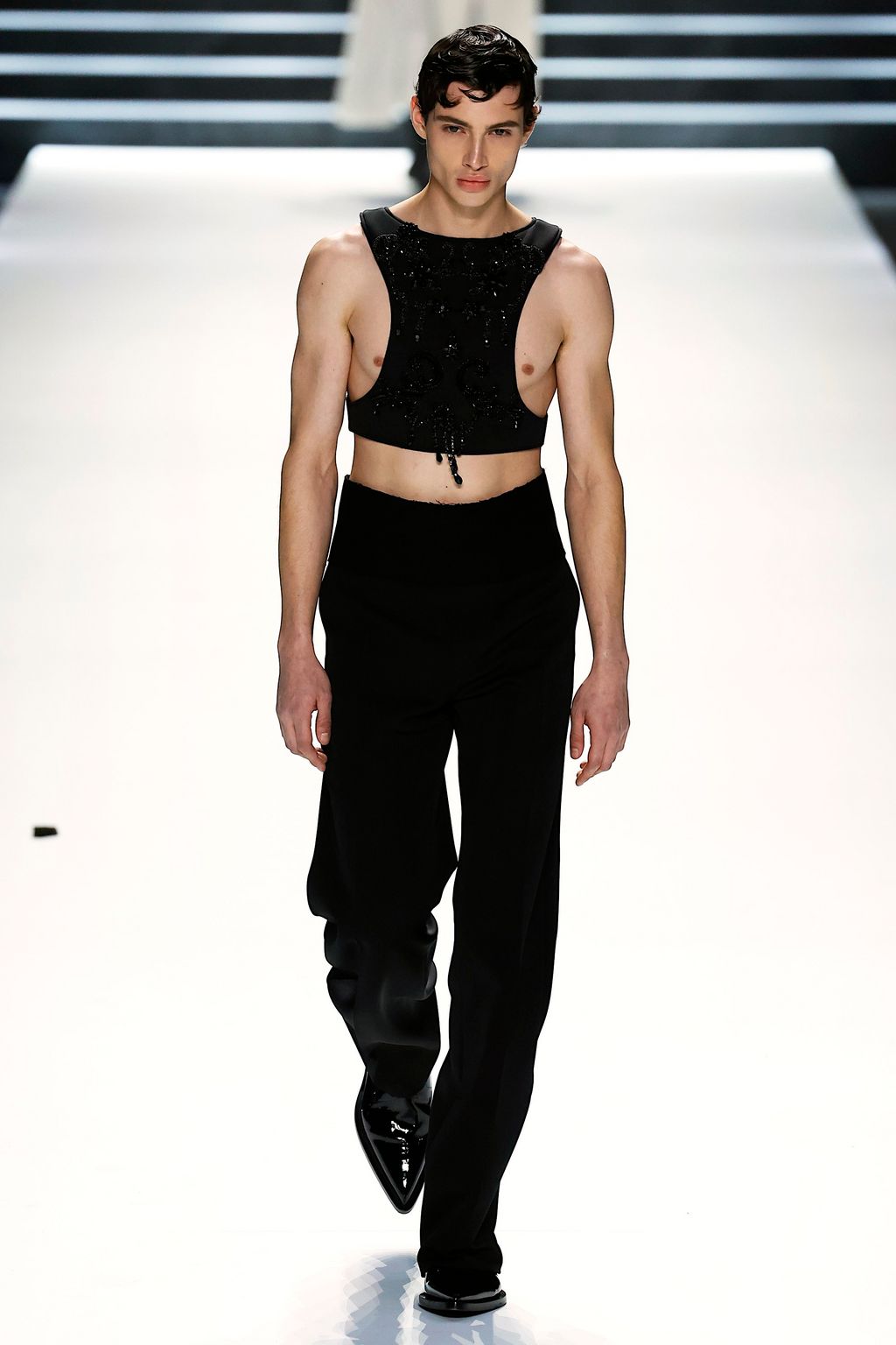 Fashion Week Milan Fall/Winter 2023 look 77 de la collection Dolce & Gabbana menswear